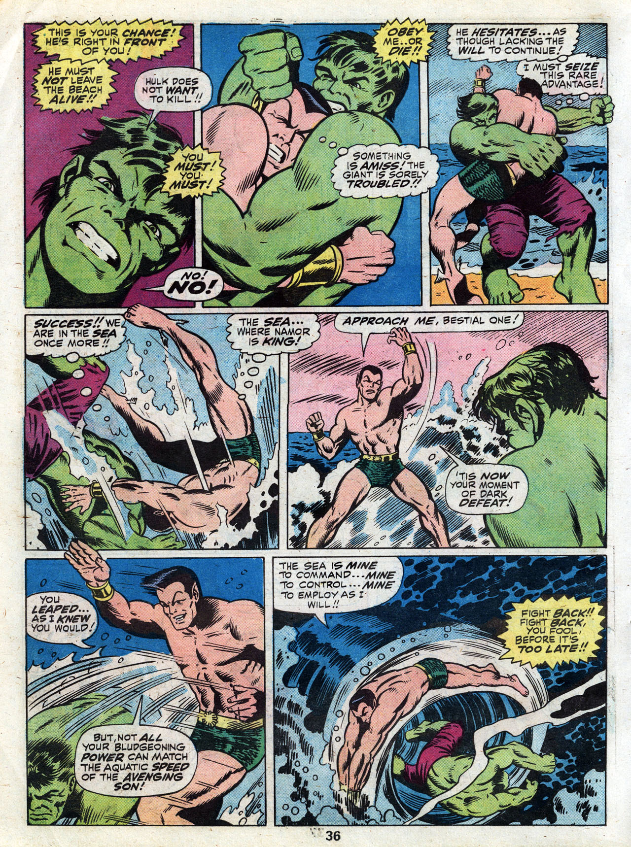 Read online Marvel Treasury Edition comic -  Issue #5 - 35