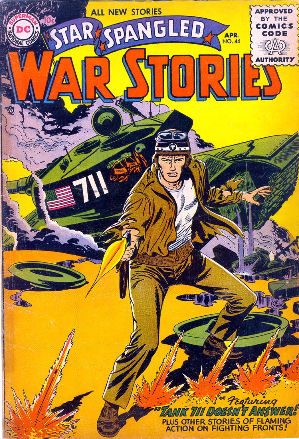 Read online Star Spangled War Stories (1952) comic -  Issue #44 - 1