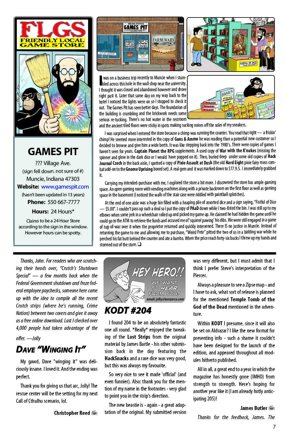 Read online Knights of the Dinner Table comic -  Issue #205 - 9