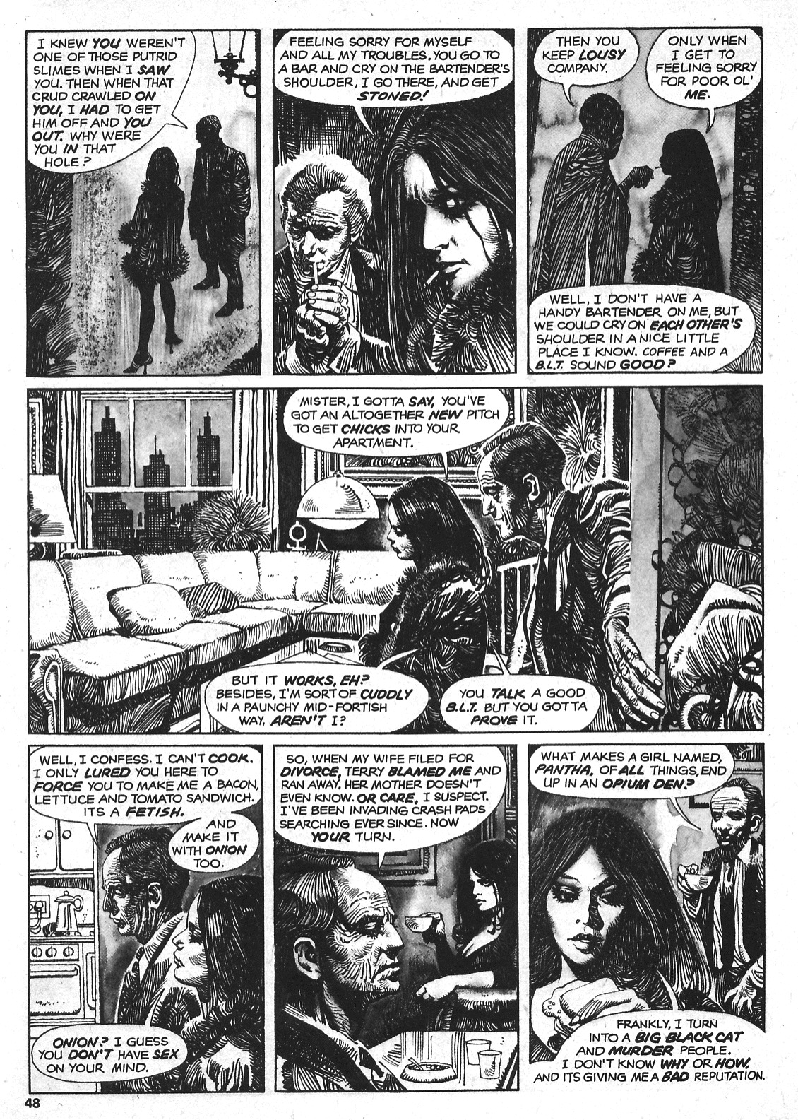 Read online Vampirella (1969) comic -  Issue #42 - 48