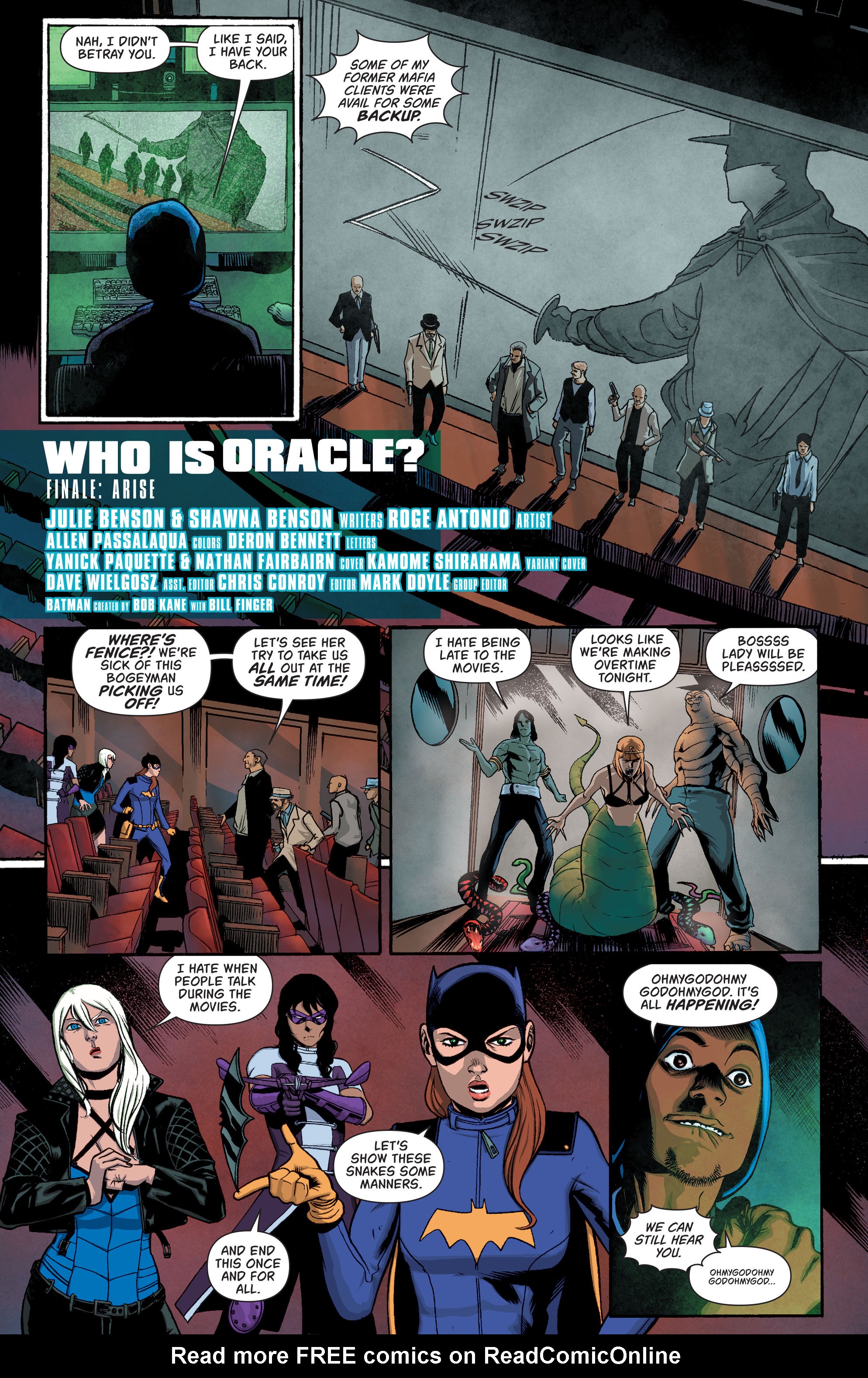 Read online Batgirl and the Birds of Prey comic -  Issue #6 - 9