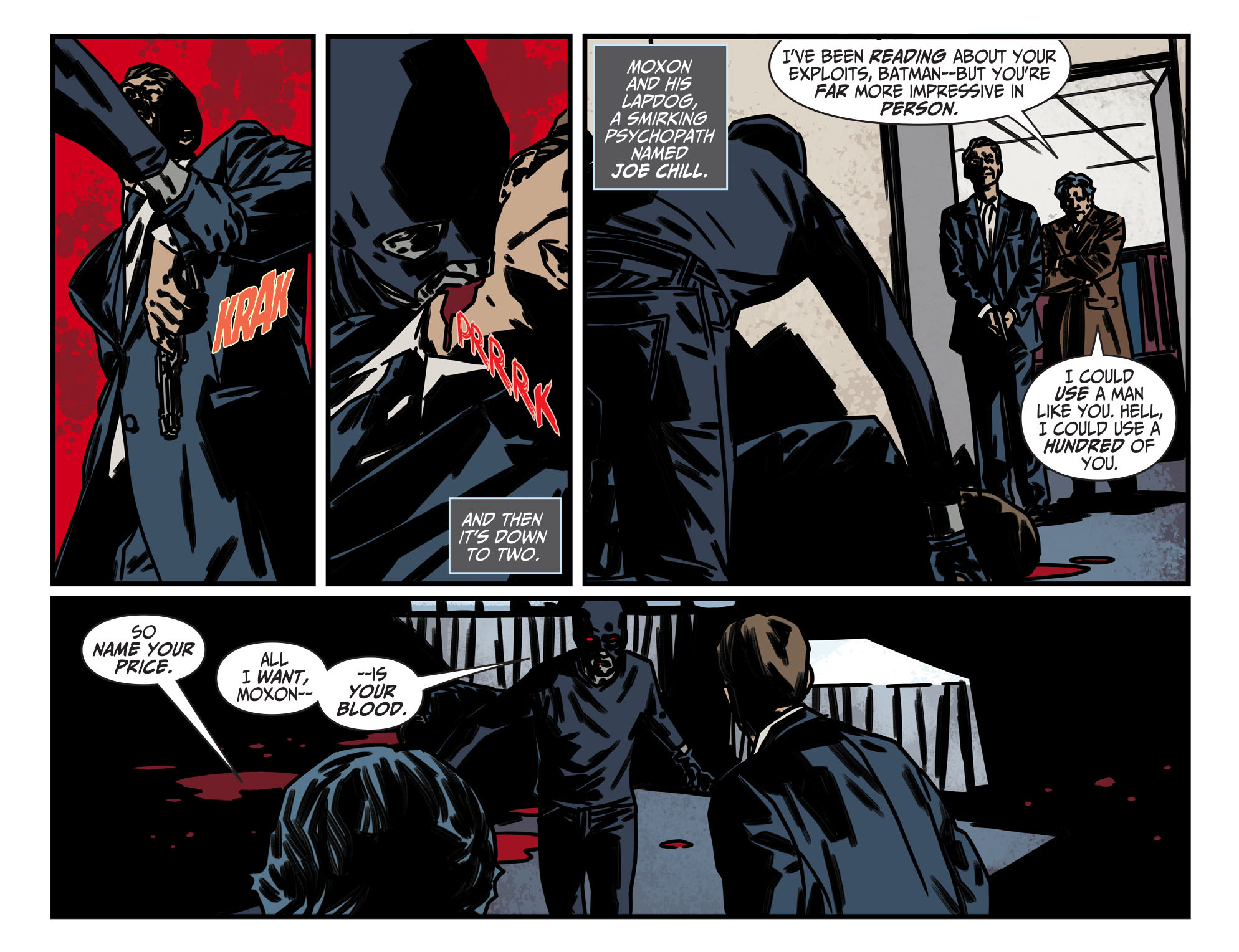 Read online Justice League: Gods & Monsters - Batman [I] comic -  Issue #2 - 12