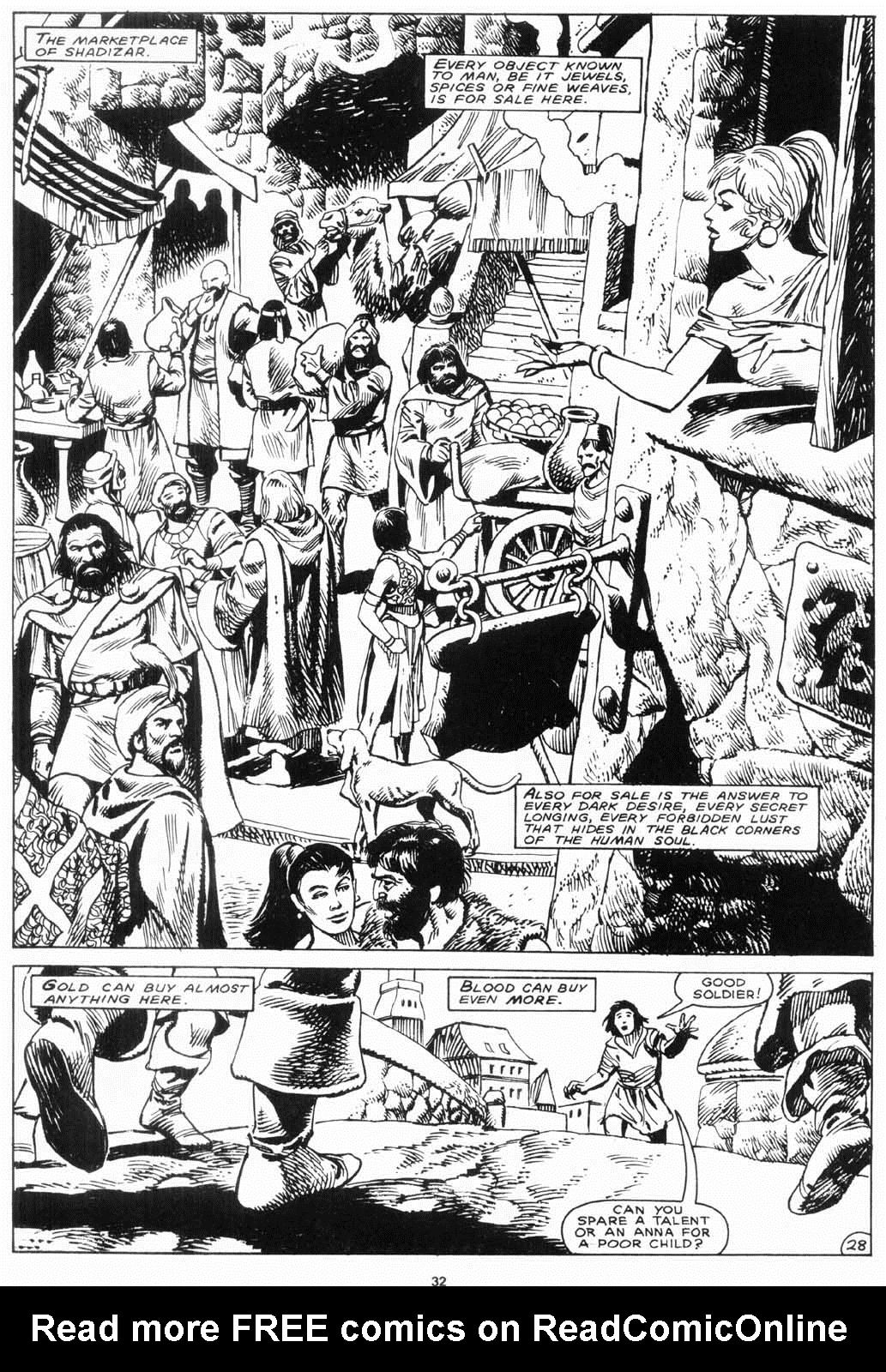 Read online The Savage Sword Of Conan comic -  Issue #156 - 32