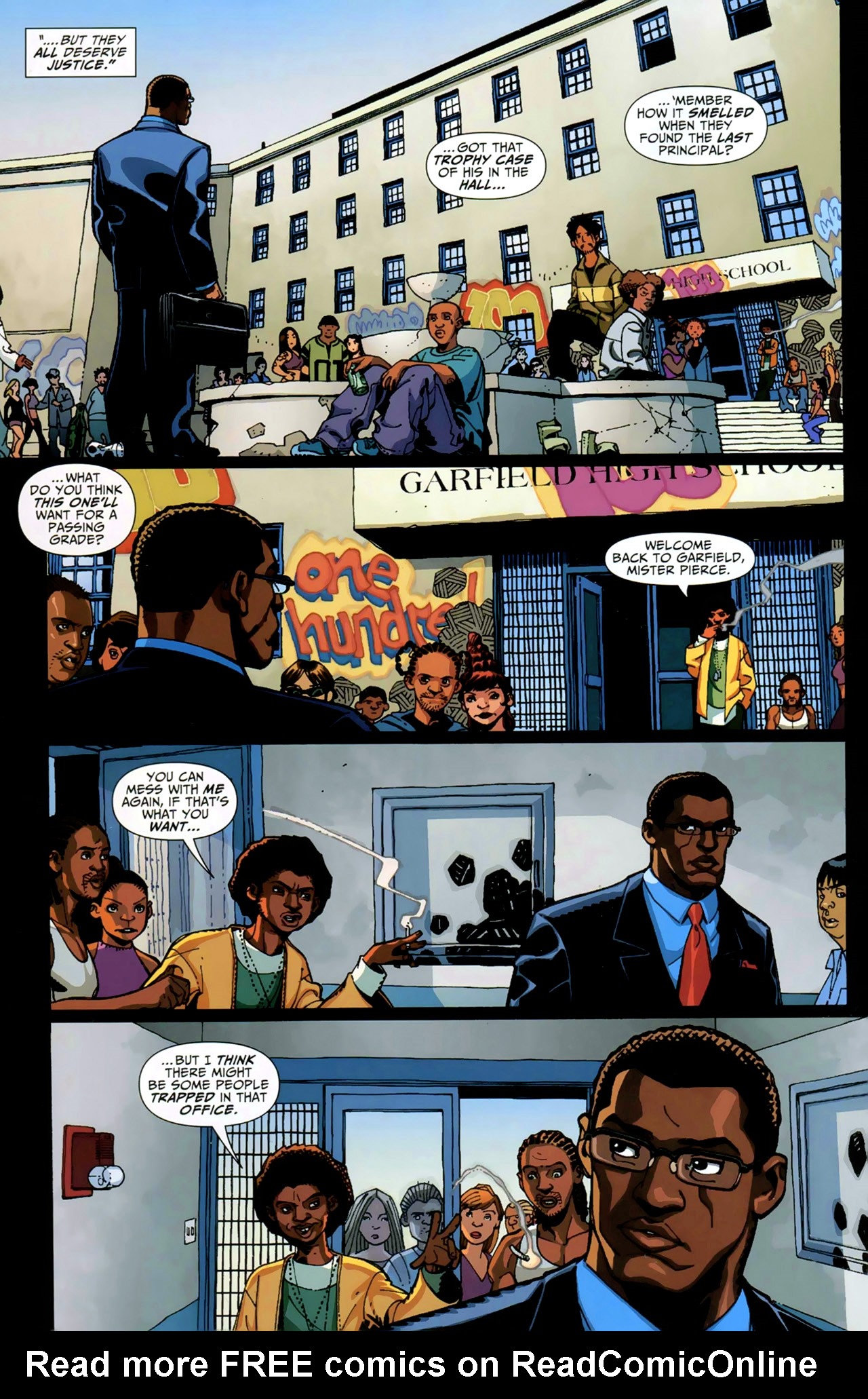 Read online Black Lightning: Year One comic -  Issue #1 - 20