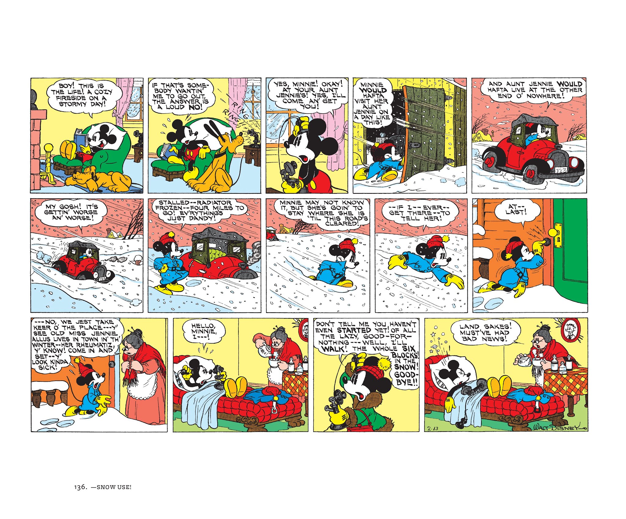 Read online Walt Disney's Mickey Mouse Color Sundays comic -  Issue # TPB 2 (Part 2) - 36