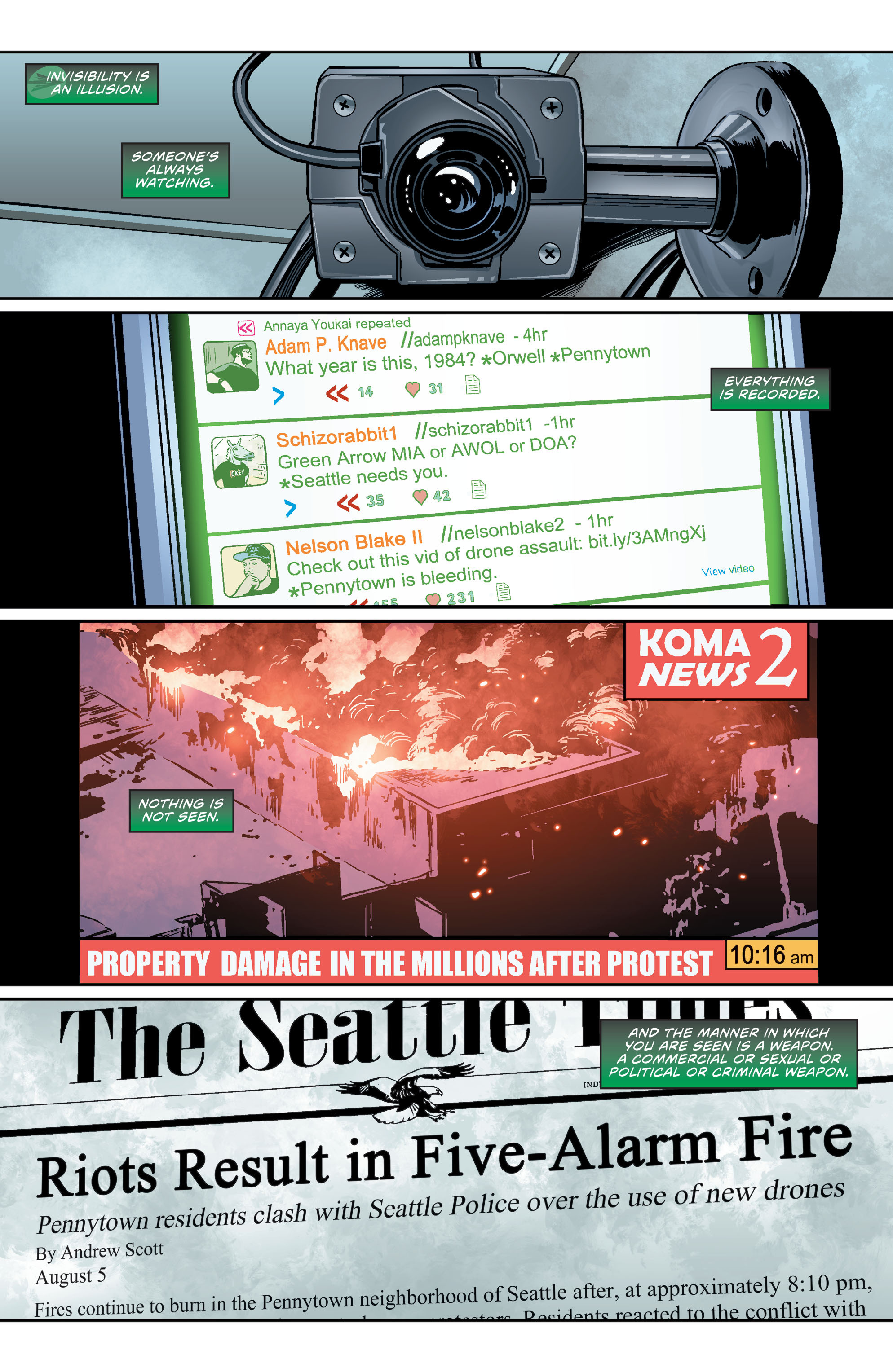 Read online Green Arrow (2011) comic -  Issue #43 - 4