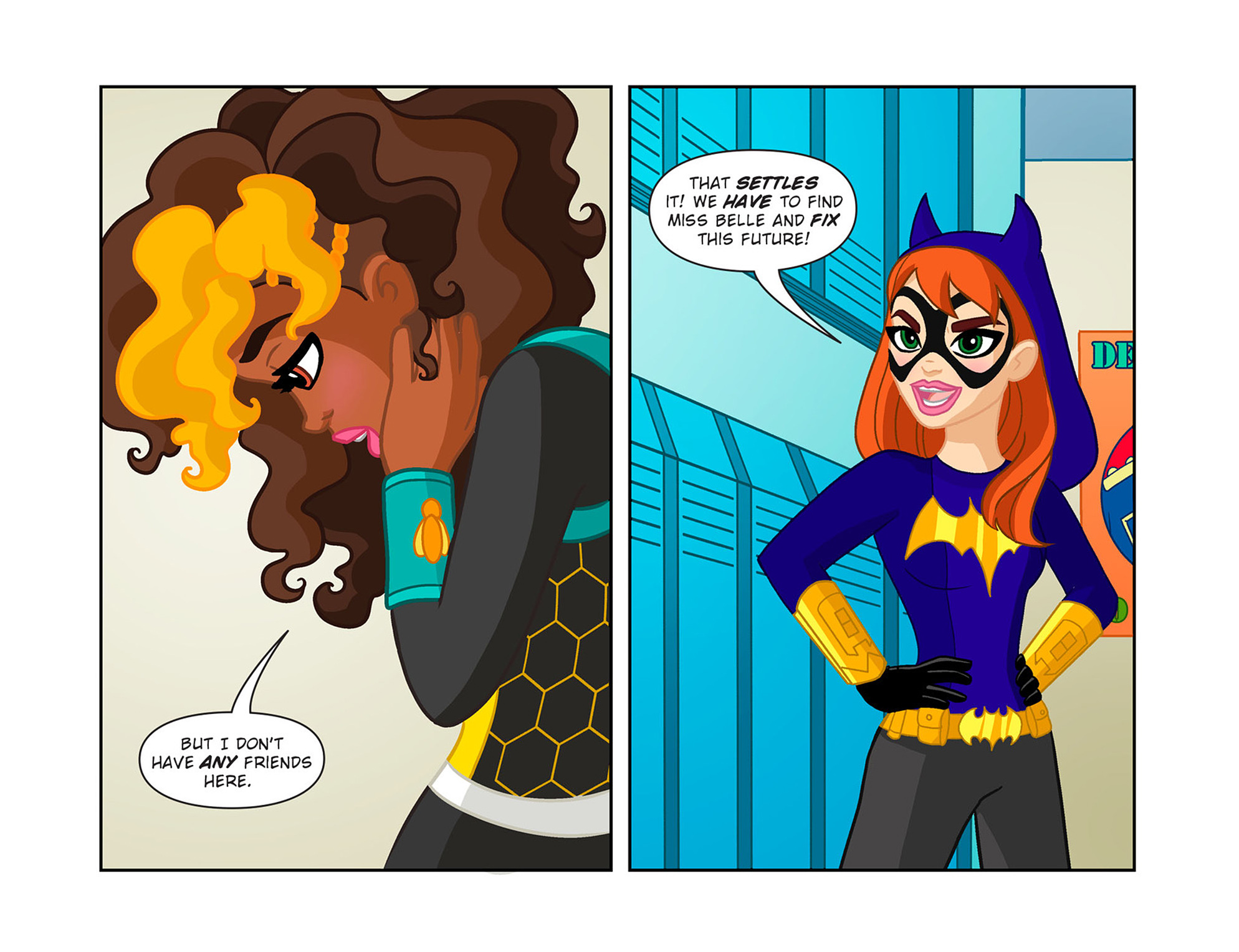 Read online DC Super Hero Girls: Past Times at Super Hero High comic -  Issue #5 - 9
