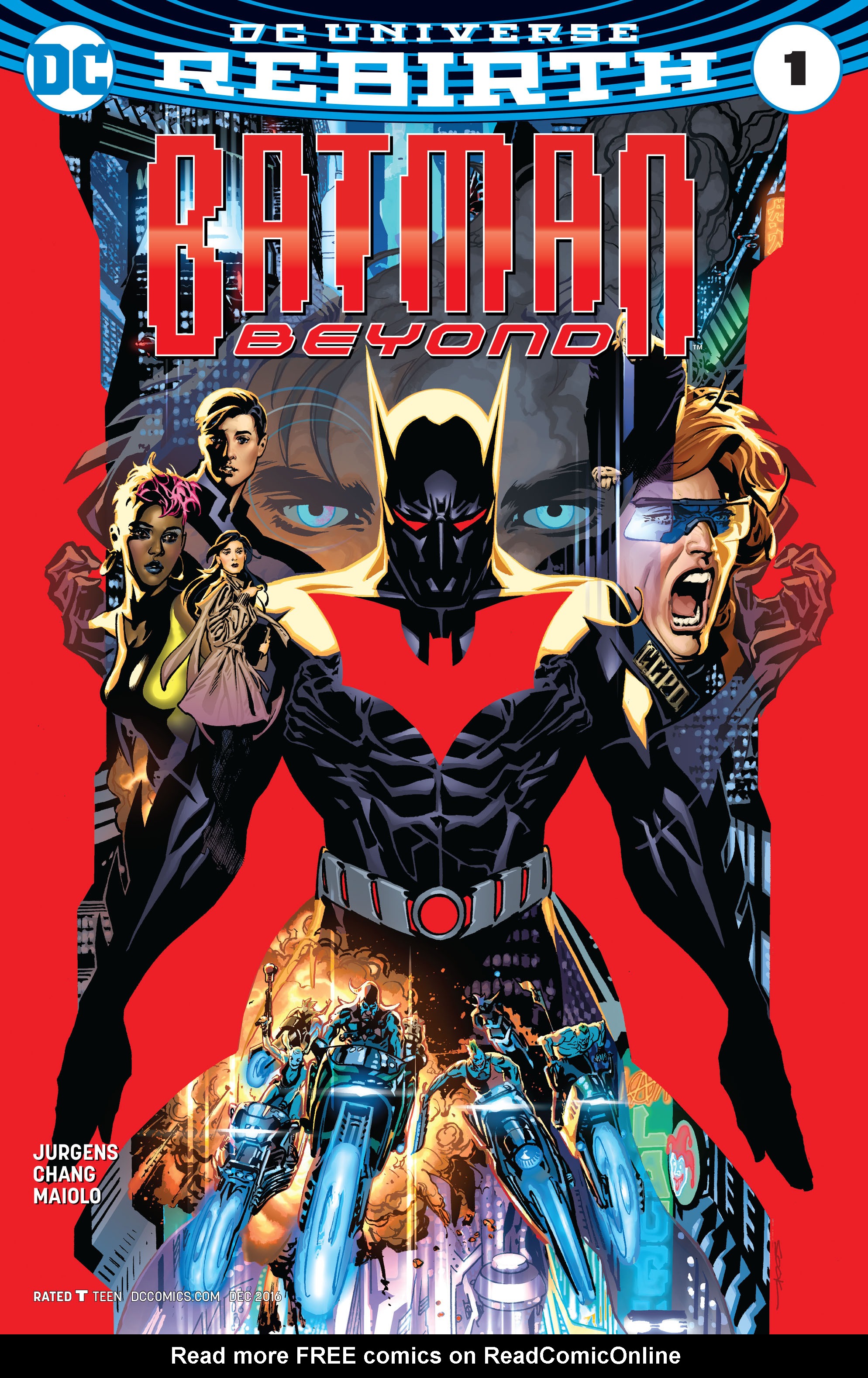 Read online Batman Beyond (2016) comic -  Issue #1 - 1