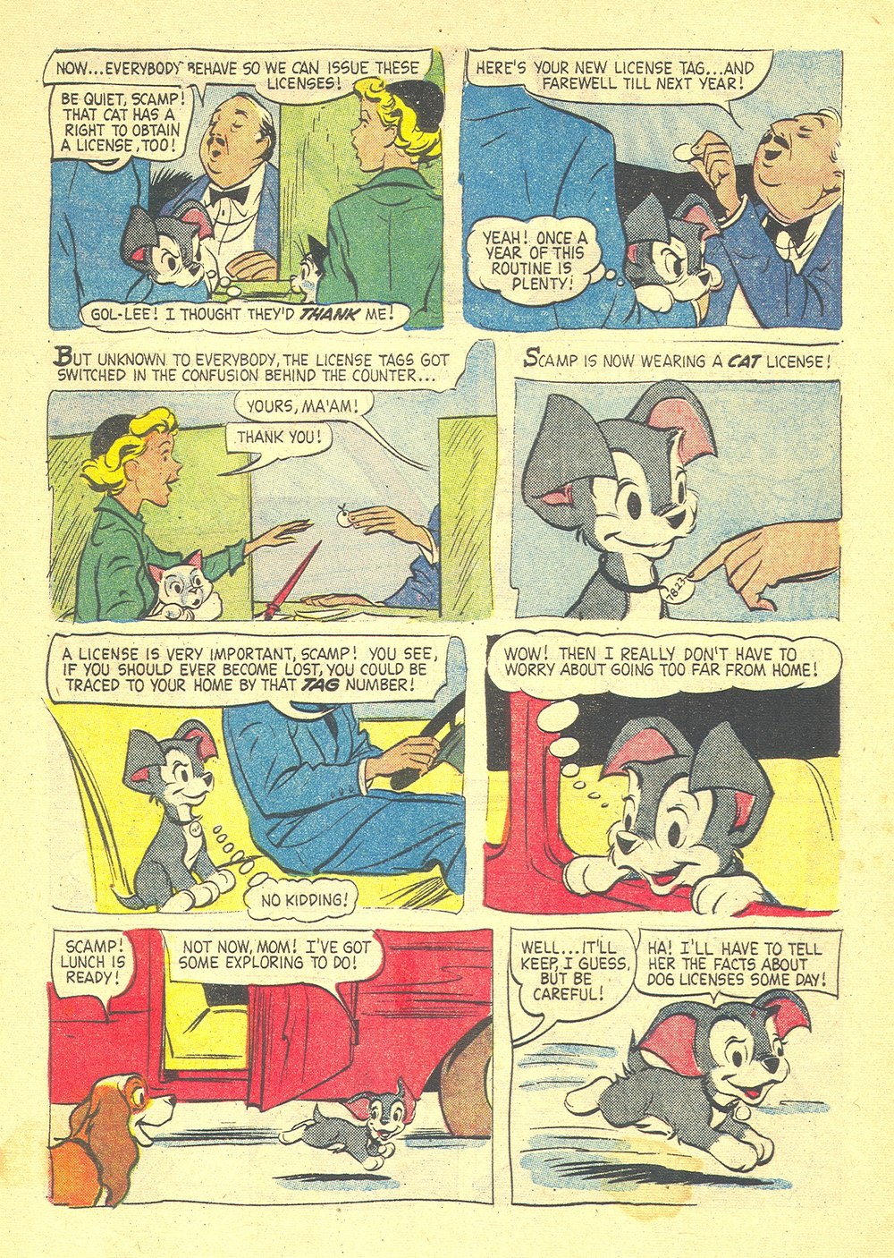 Read online Scamp (1958) comic -  Issue #7 - 4