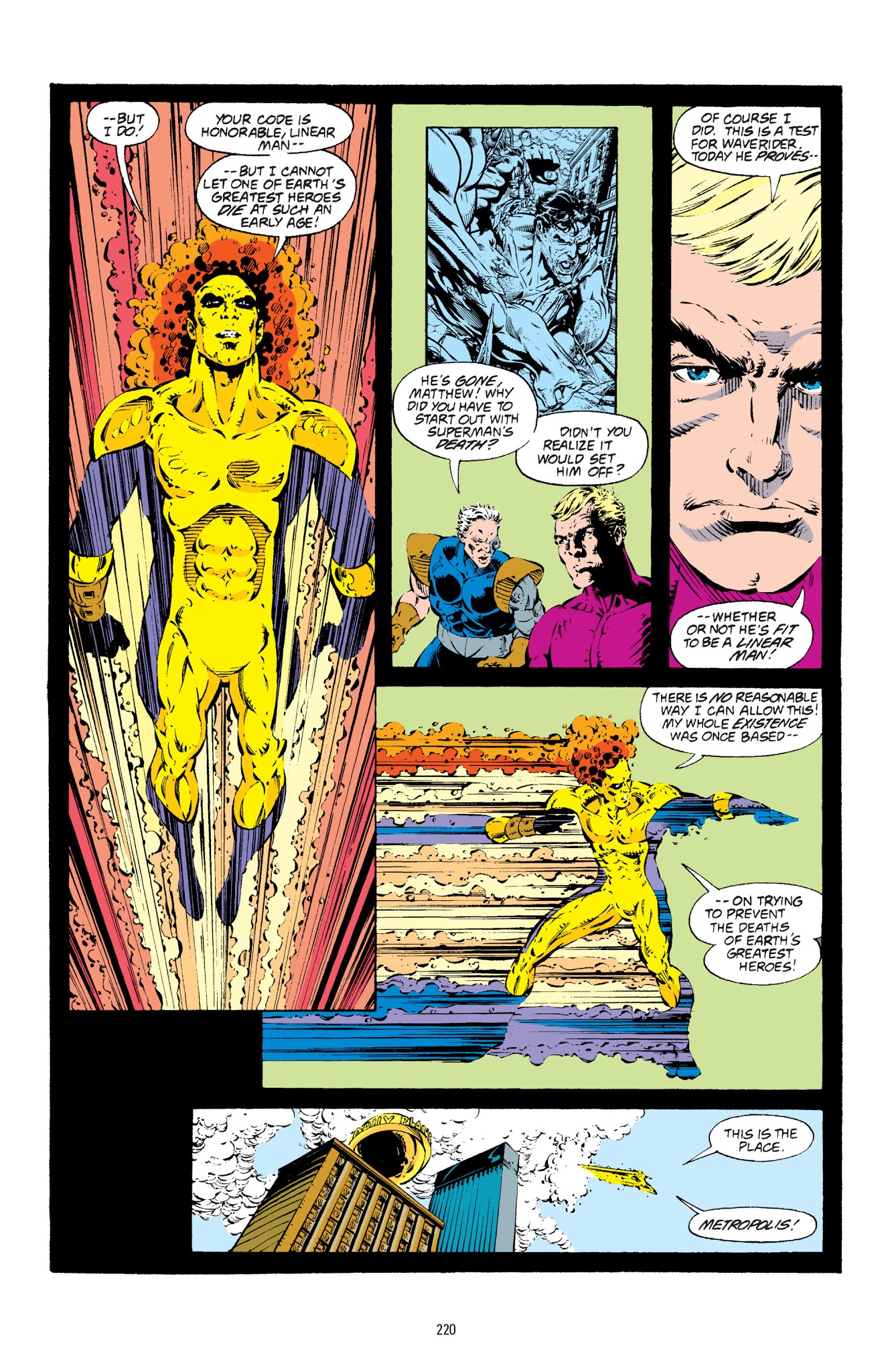 Read online Superman: Funeral For A Friend comic -  Issue # TPB - 210