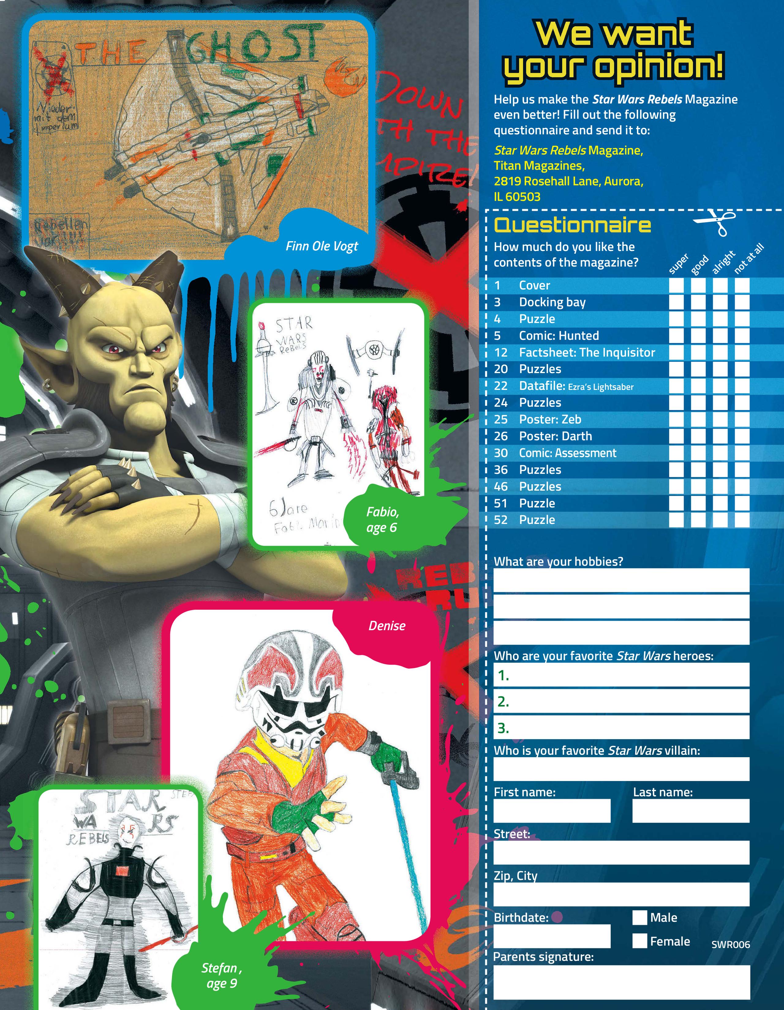 Read online Star Wars Rebels Magazine comic -  Issue #6 - 49