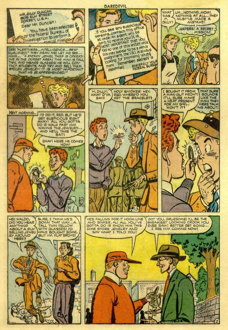 Read online Daredevil (1941) comic -  Issue #87 - 16