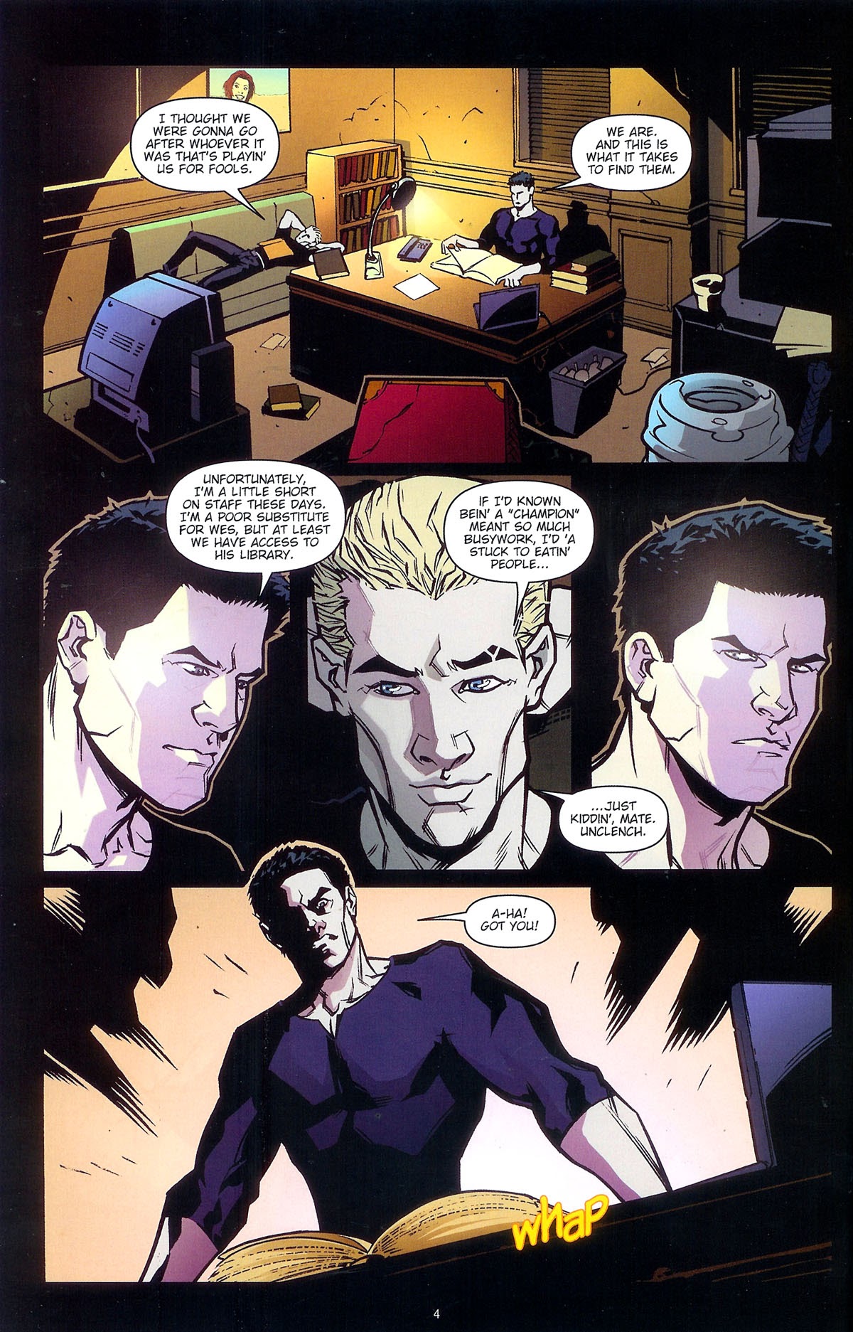 Read online Angel: Auld Lang Syne comic -  Issue #4 - 5