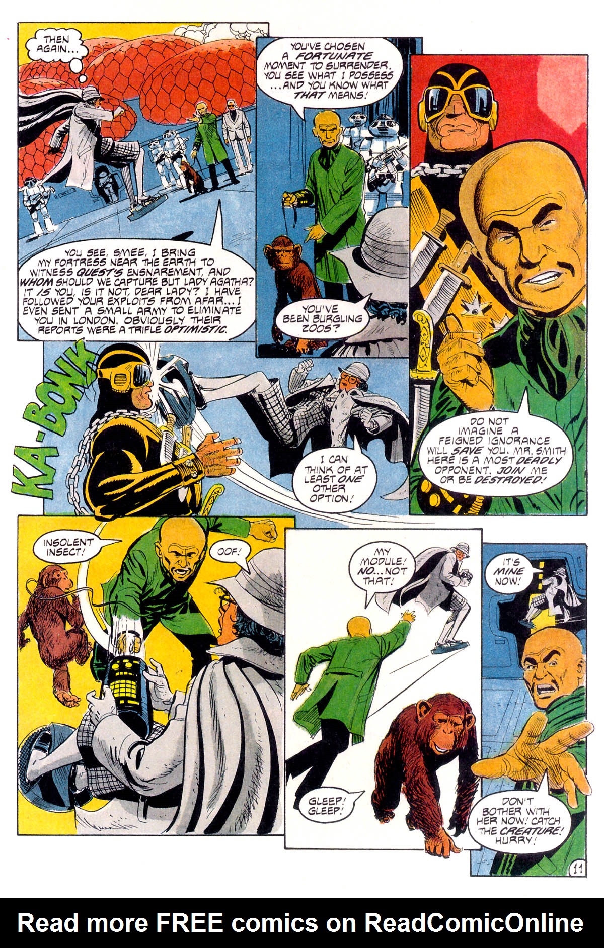 Read online Jonny Quest comic -  Issue #7 - 14