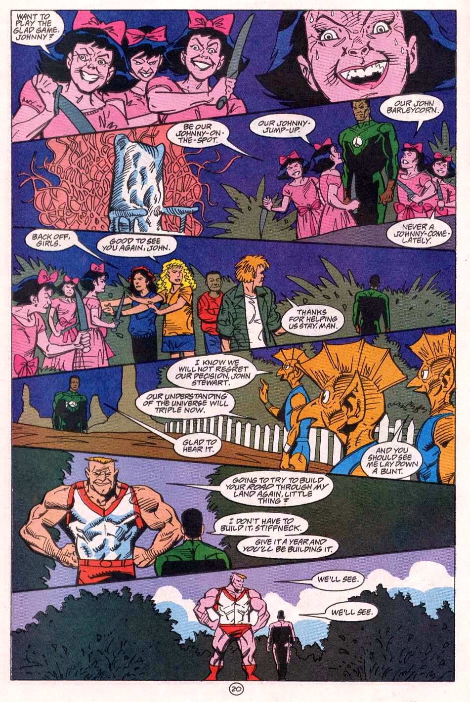 Read online Green Lantern: Mosaic comic -  Issue #18 - 23