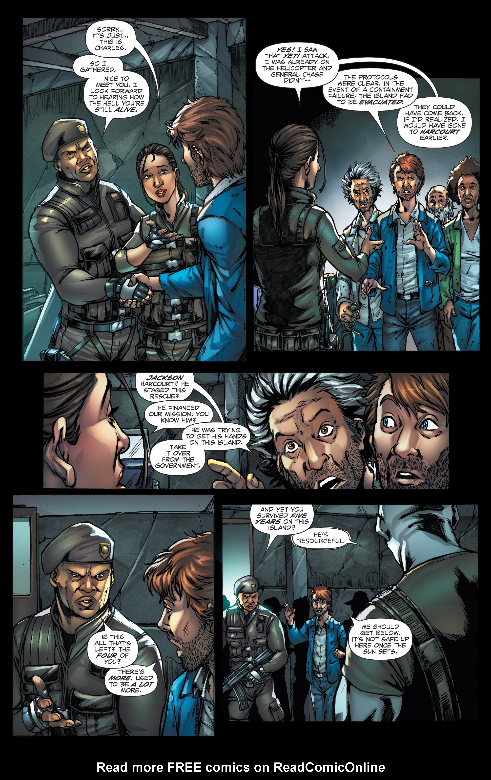 Read online Escape from Monster Island comic -  Issue #3 - 6