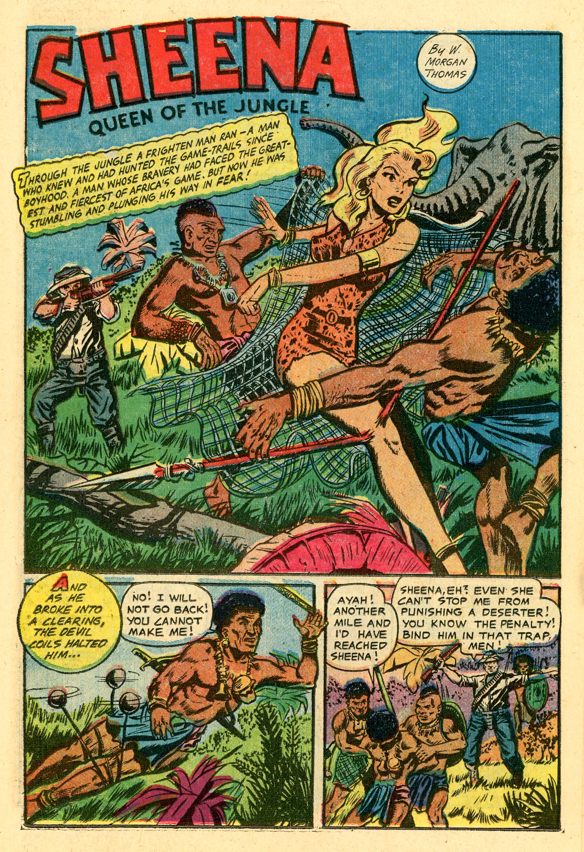 Read online Sheena, Queen of the Jungle (1942) comic -  Issue #17 - 26