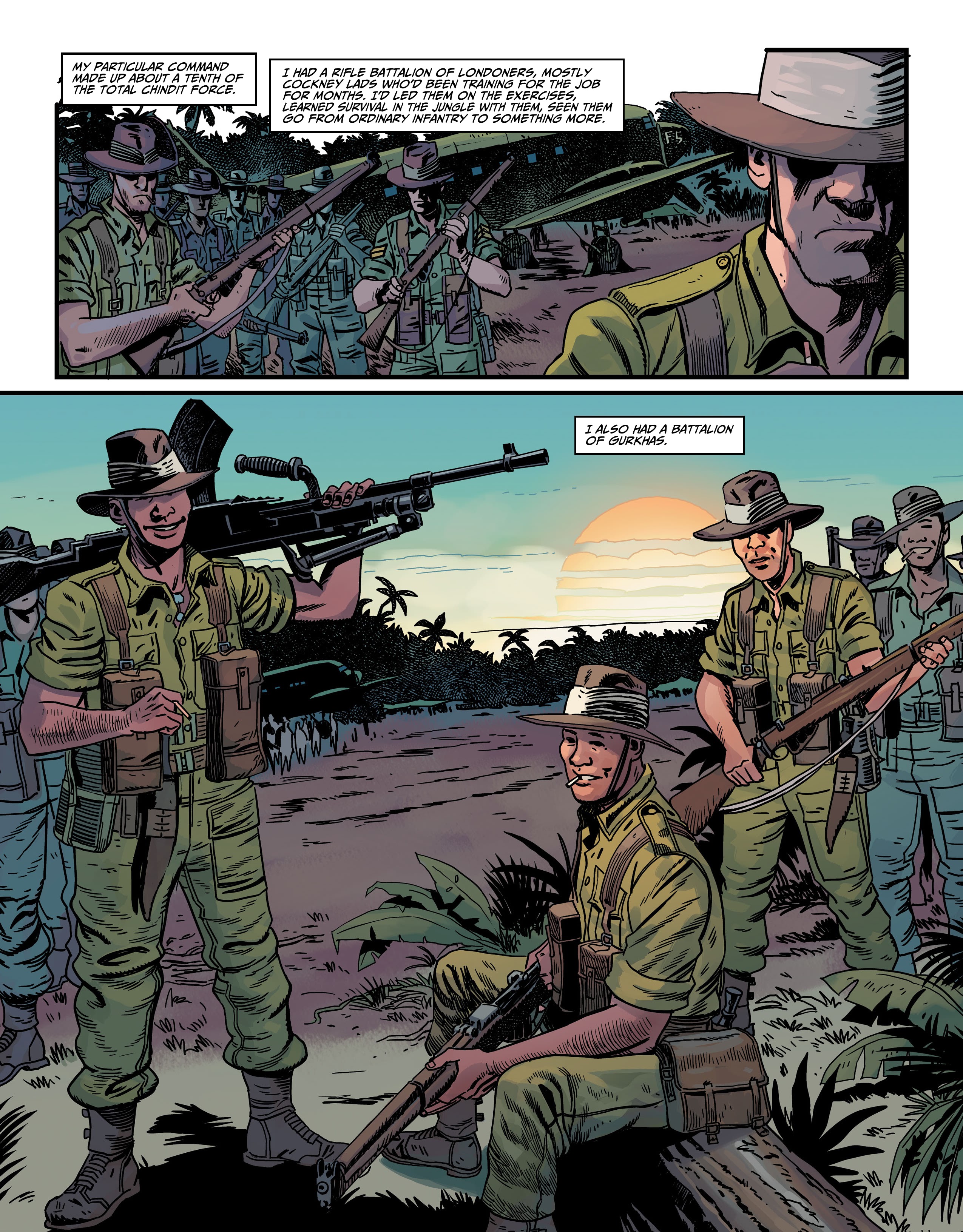 Read online Lion and the Eagle comic -  Issue #2 - 11