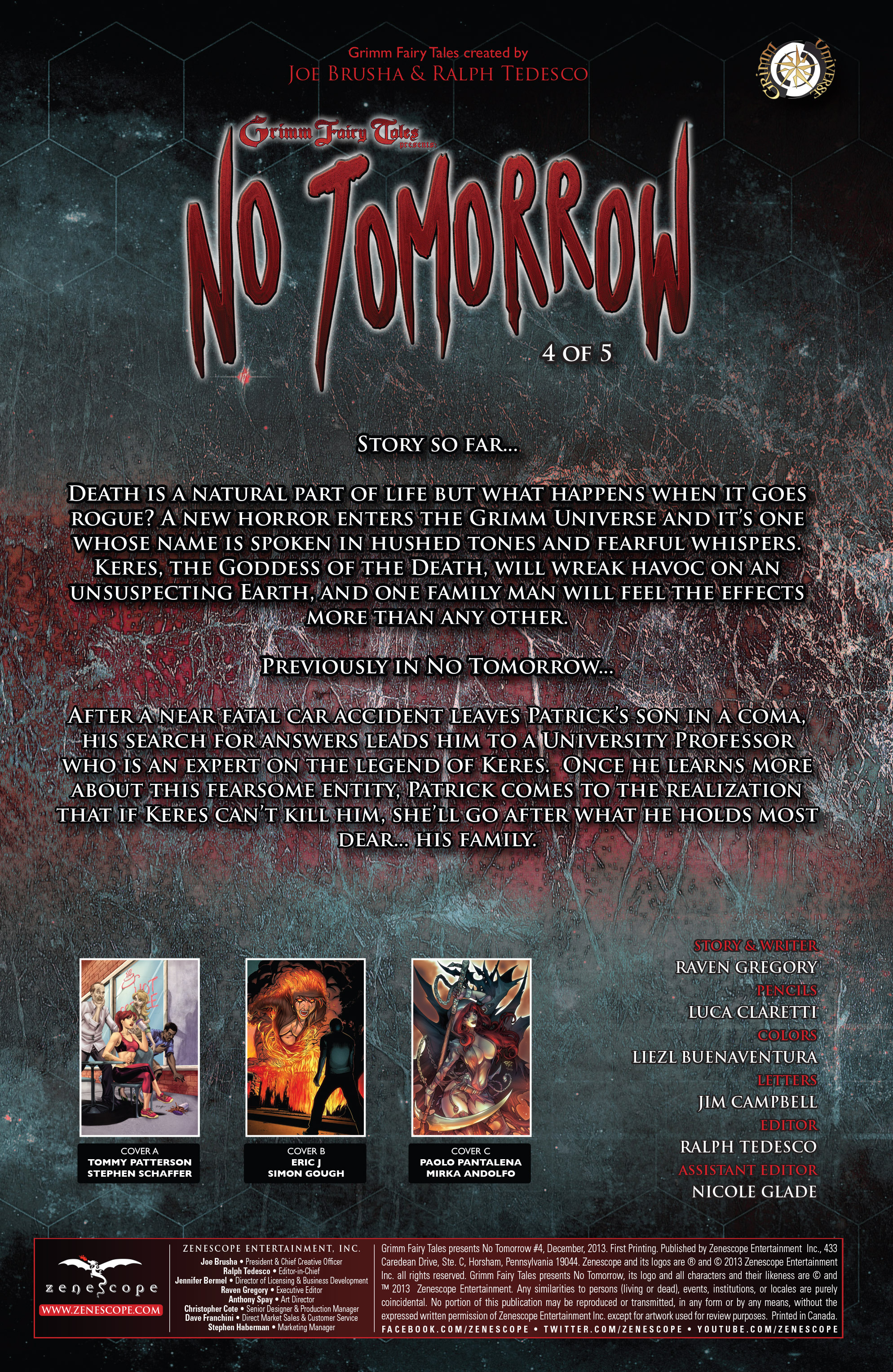 Read online Grimm Fairy Tales presents No Tomorrow comic -  Issue # TPB - 75