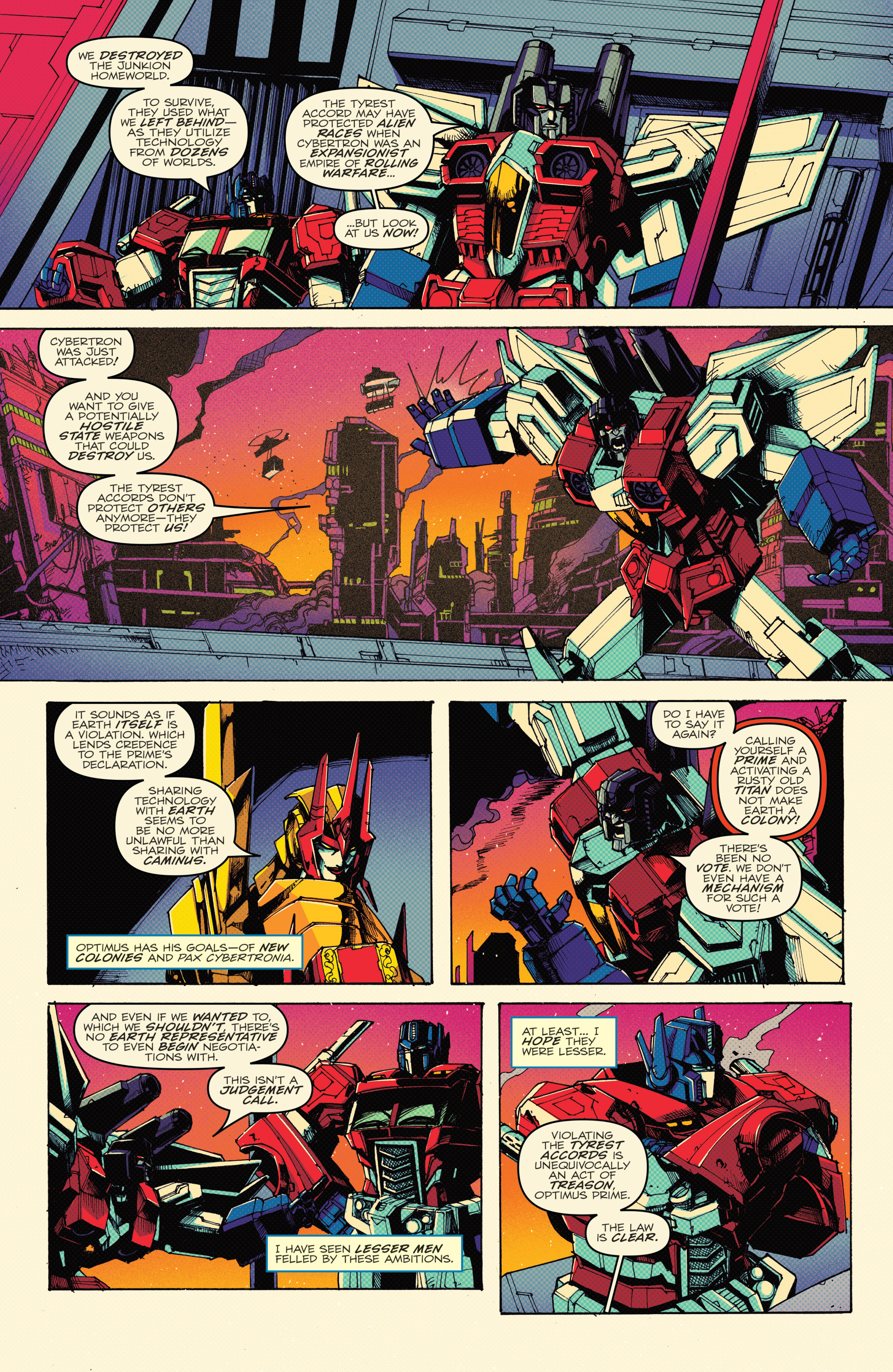 Read online Optimus Prime comic -  Issue #3 - 12