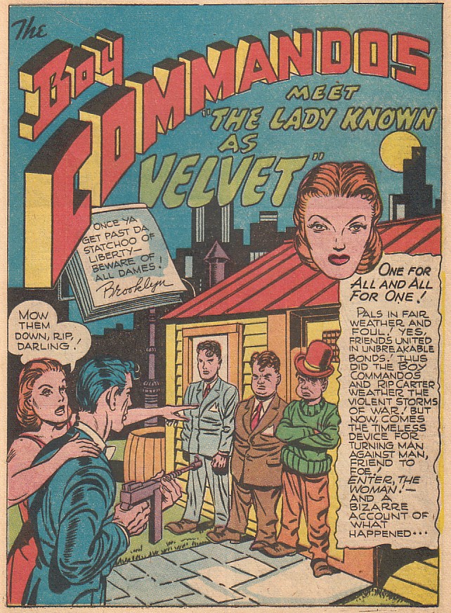 Read online Boy Commandos comic -  Issue #21 - 37