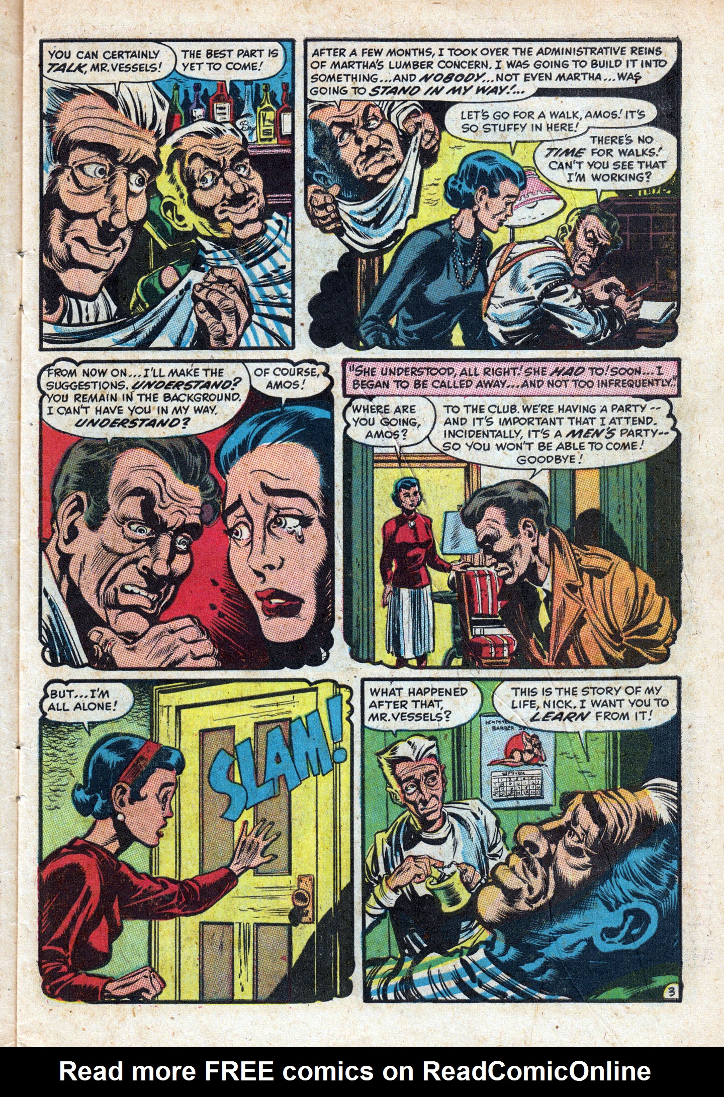 Read online Chamber of Chills (1951) comic -  Issue #18 - 7