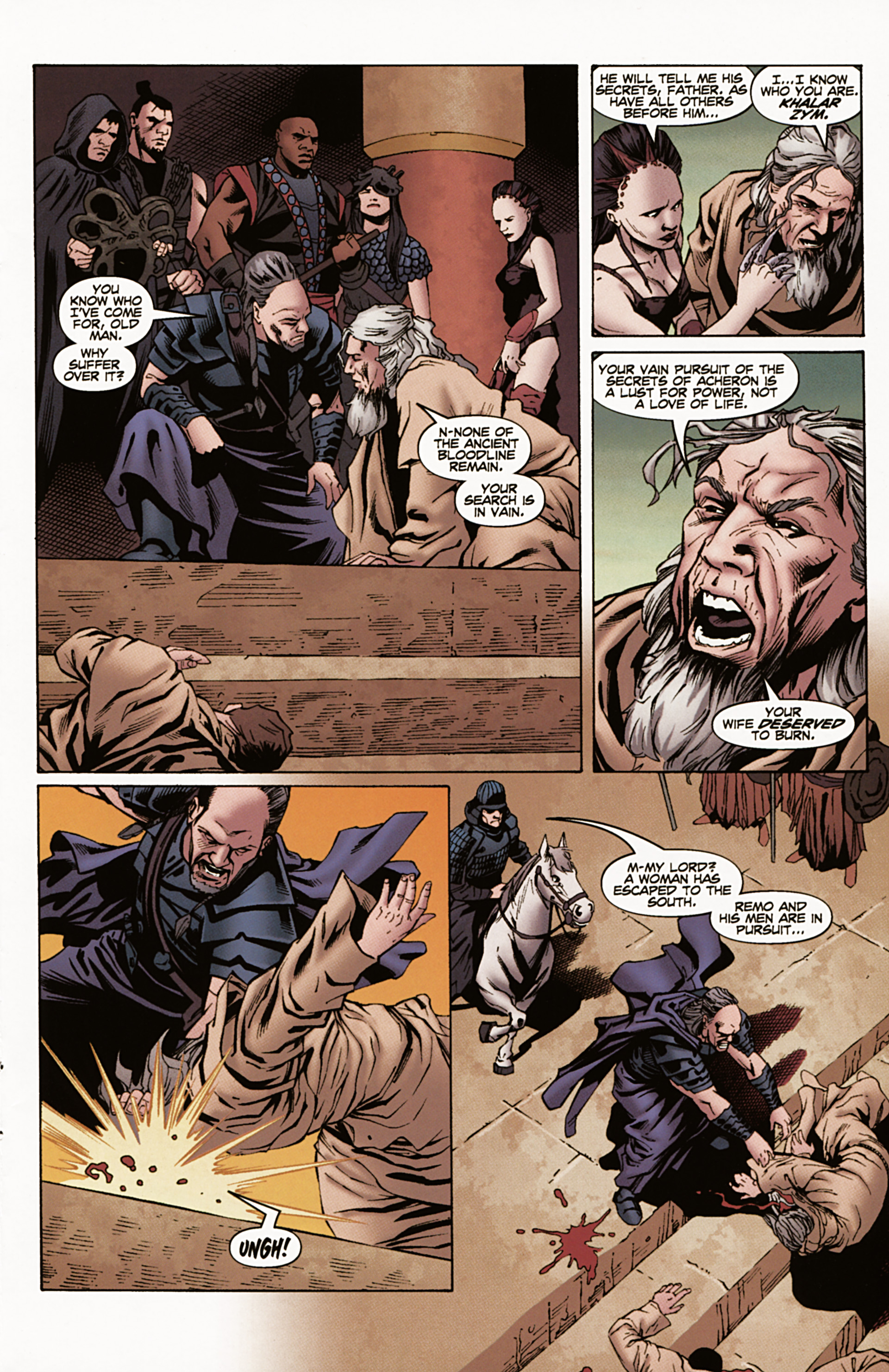 Read online Conan the Barbarian: The Mask of Acheron comic -  Issue # Full - 26