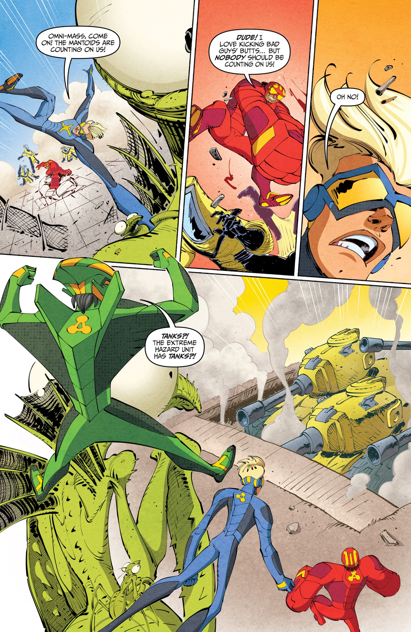 Read online Stretch Armstrong and the Flex Fighters comic -  Issue #3 - 12