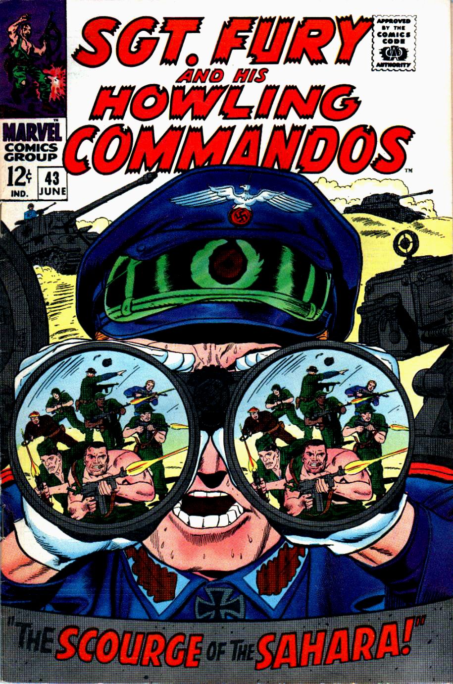 Read online Sgt. Fury comic -  Issue #43 - 1