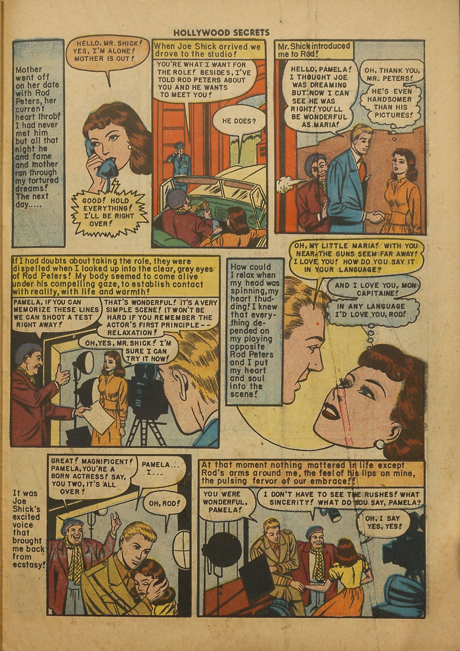 Read online Hollywood Secrets comic -  Issue #4 - 29