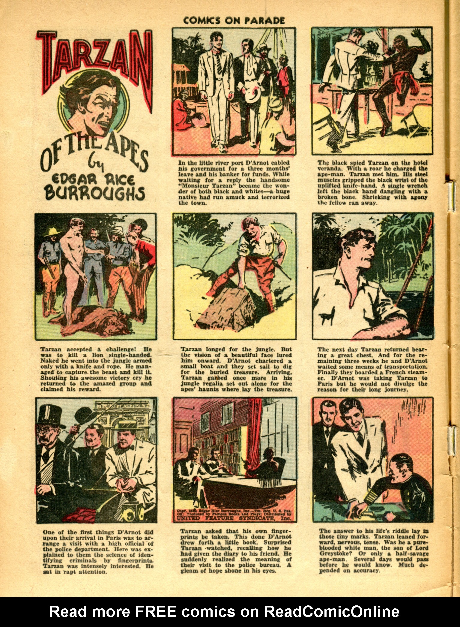 Read online Comics on Parade comic -  Issue #7 - 12
