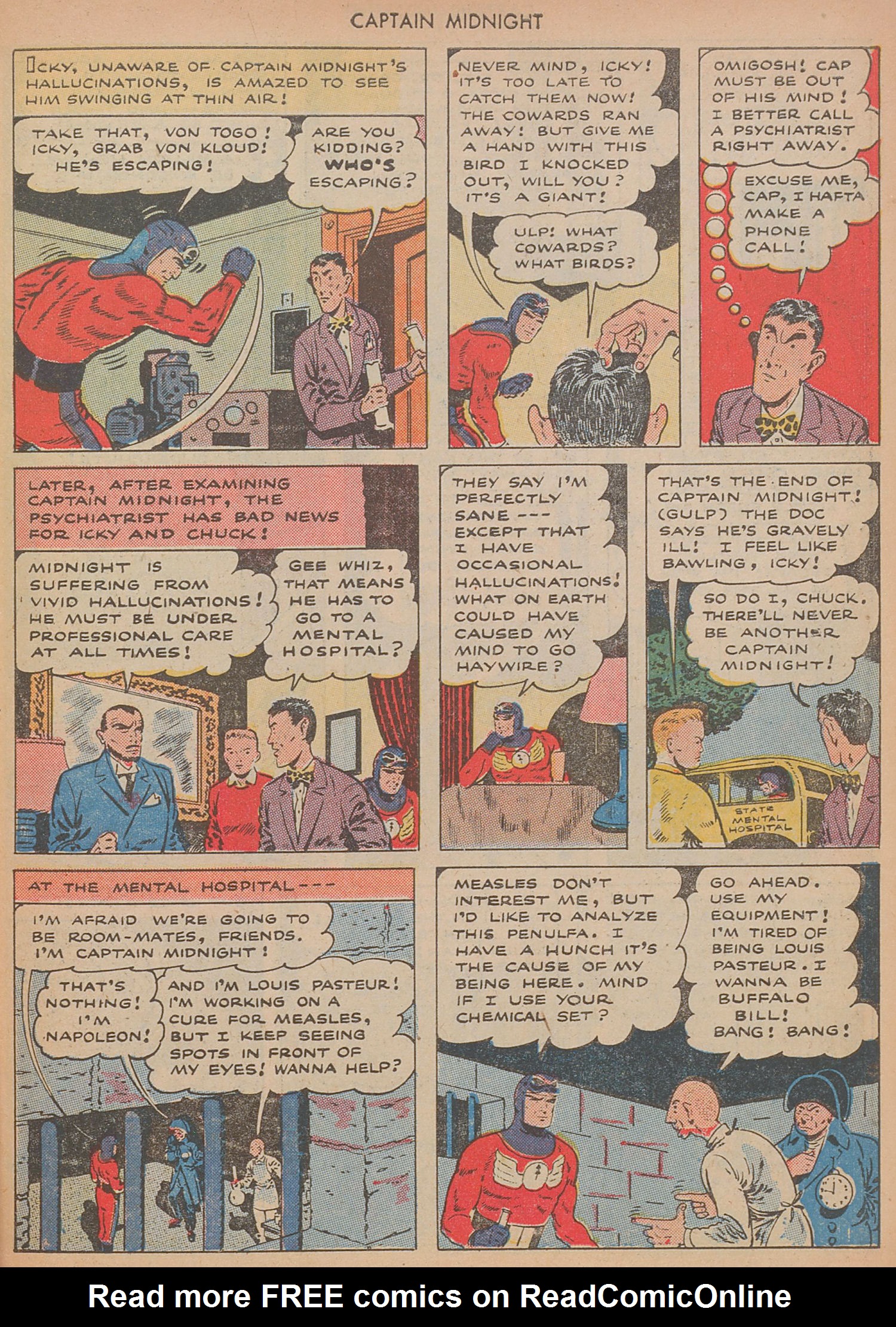 Read online Captain Midnight (1942) comic -  Issue #29 - 27