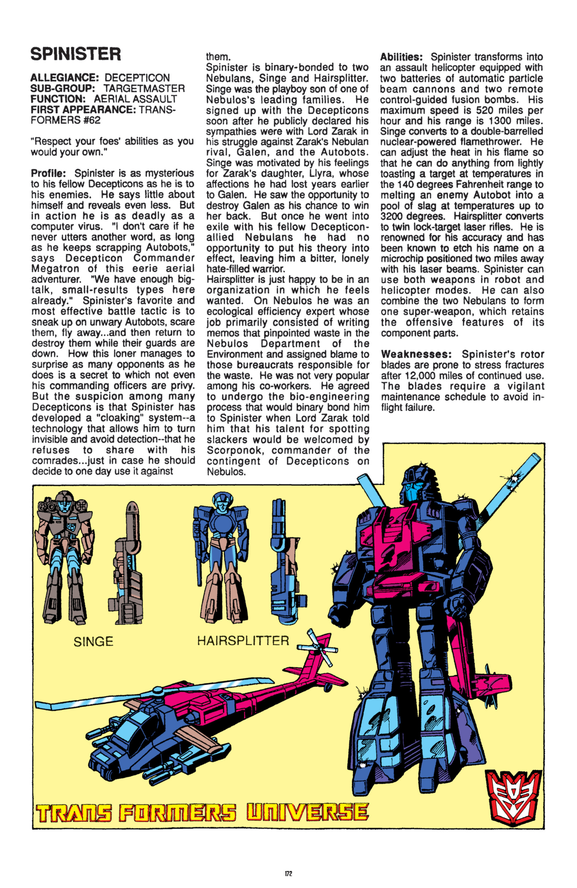 Read online The Transformers Classics comic -  Issue # TPB 8 - 170