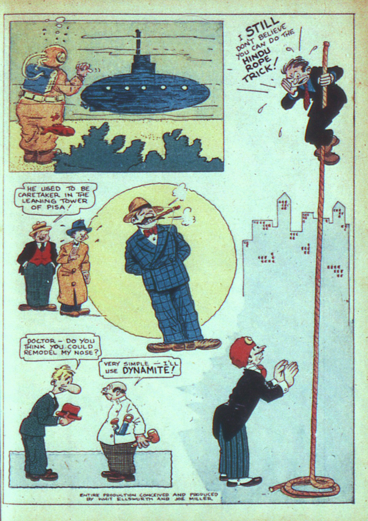 Read online More Fun Comics comic -  Issue #21 - 35
