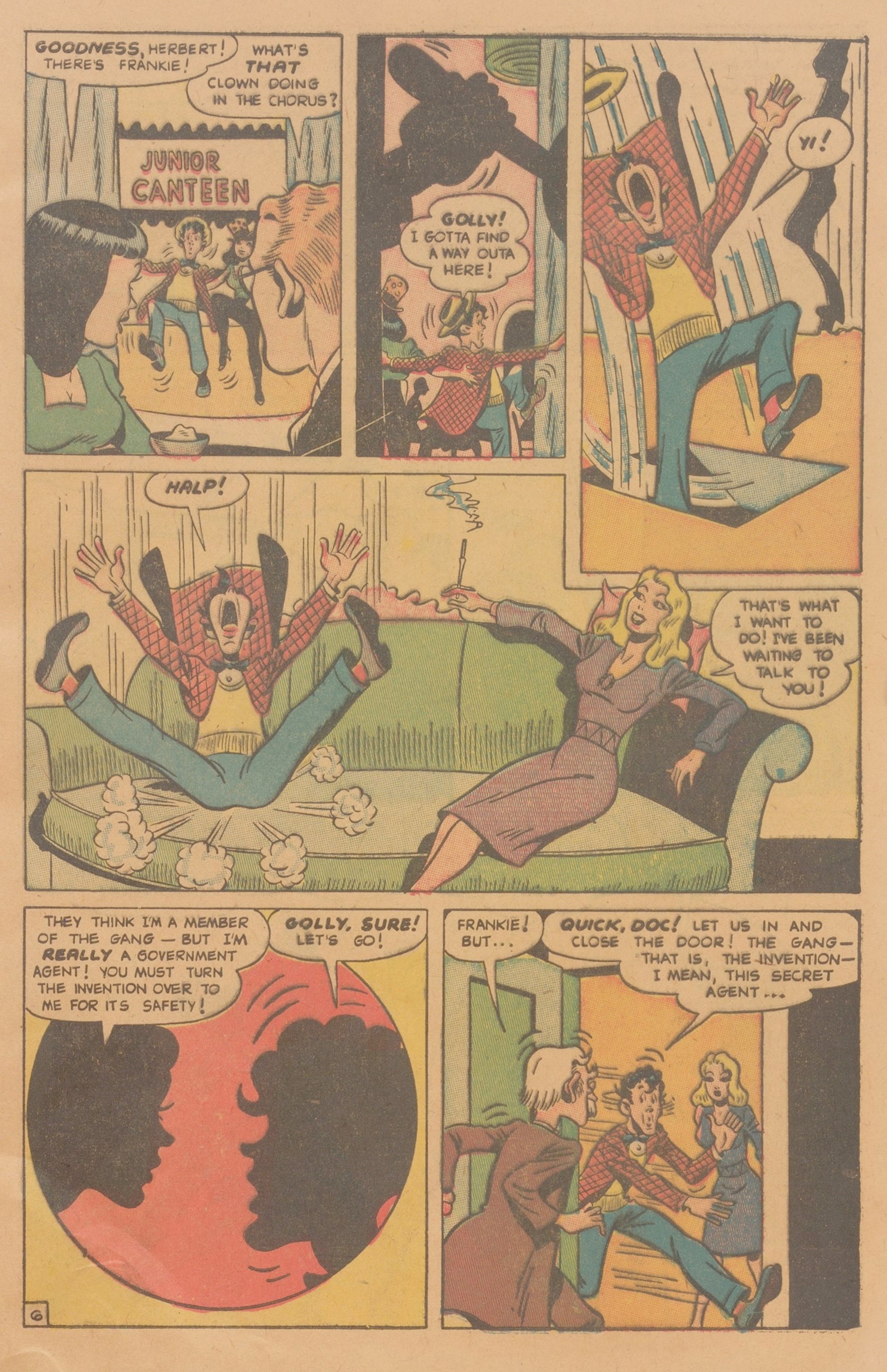 Read online Frankie Comics comic -  Issue #6 - 9