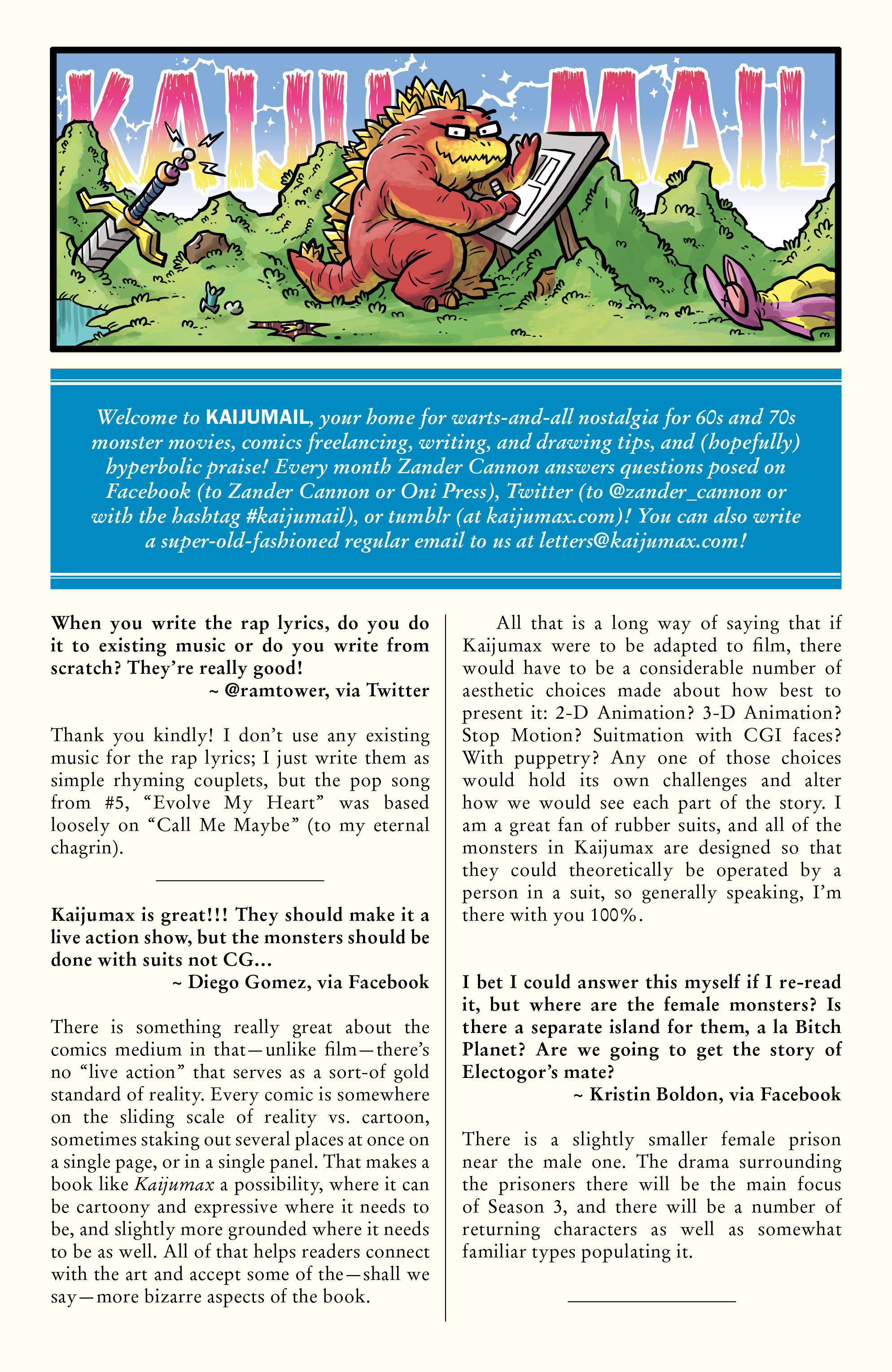 Read online Kaijumax Season 2 comic -  Issue #2 - 25