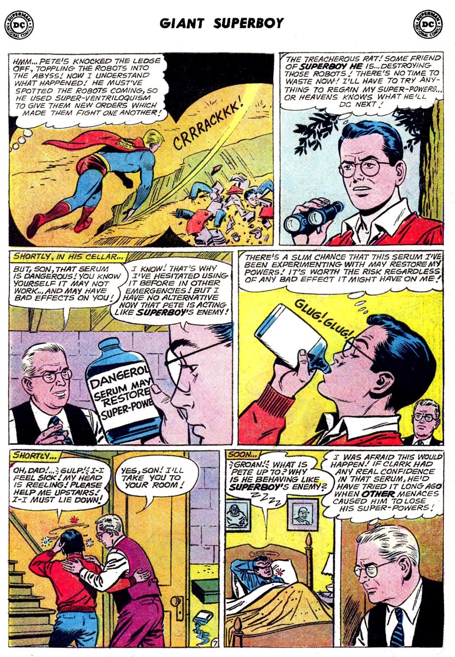 Read online Superboy (1949) comic -  Issue #156 - 54