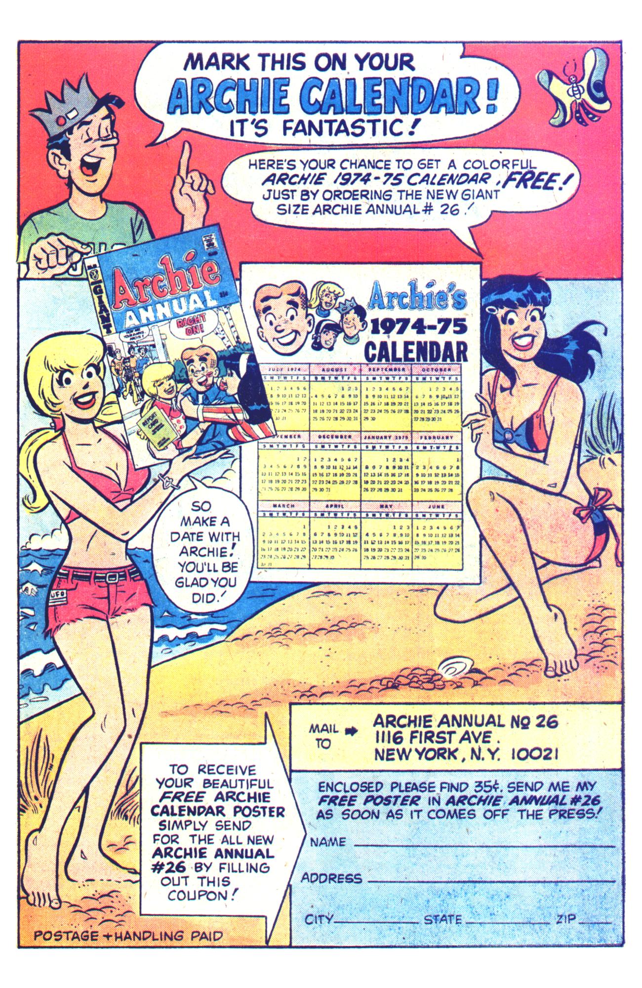 Read online Archie Giant Series Magazine comic -  Issue #221 - 22