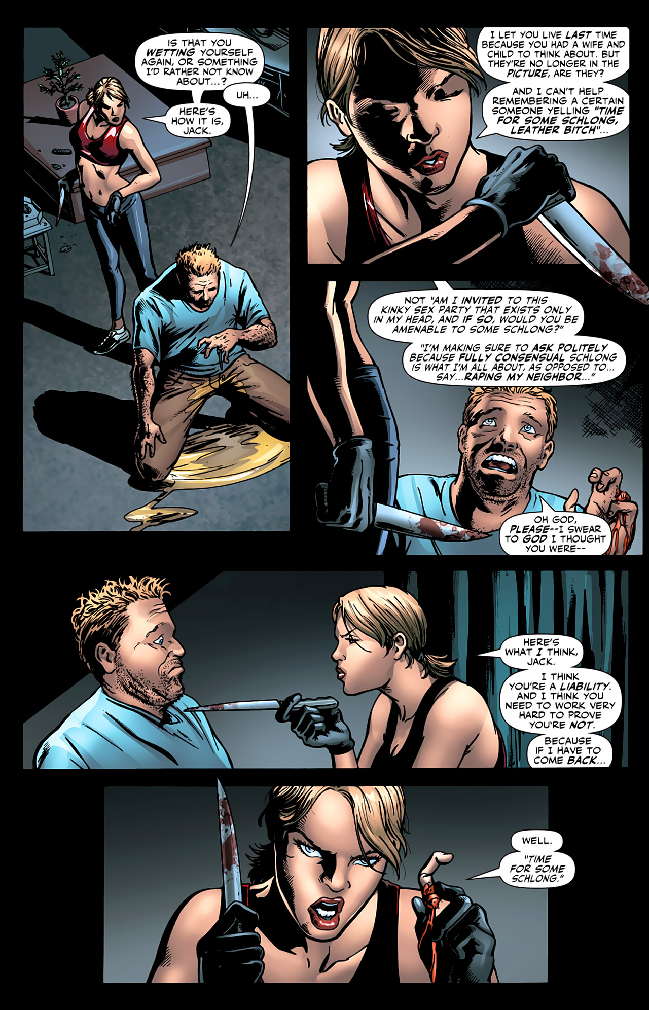 Read online Jennifer Blood comic -  Issue #8 - 22