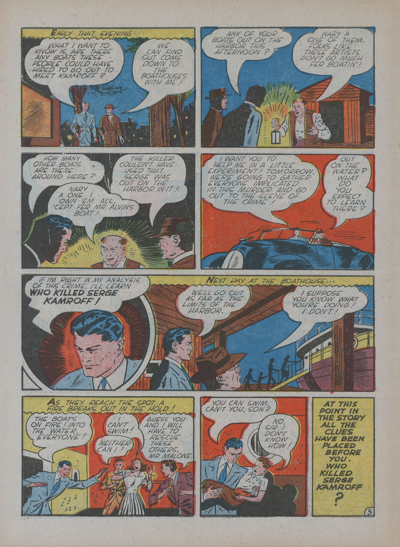 Read online Detective Comics (1937) comic -  Issue #56 - 56