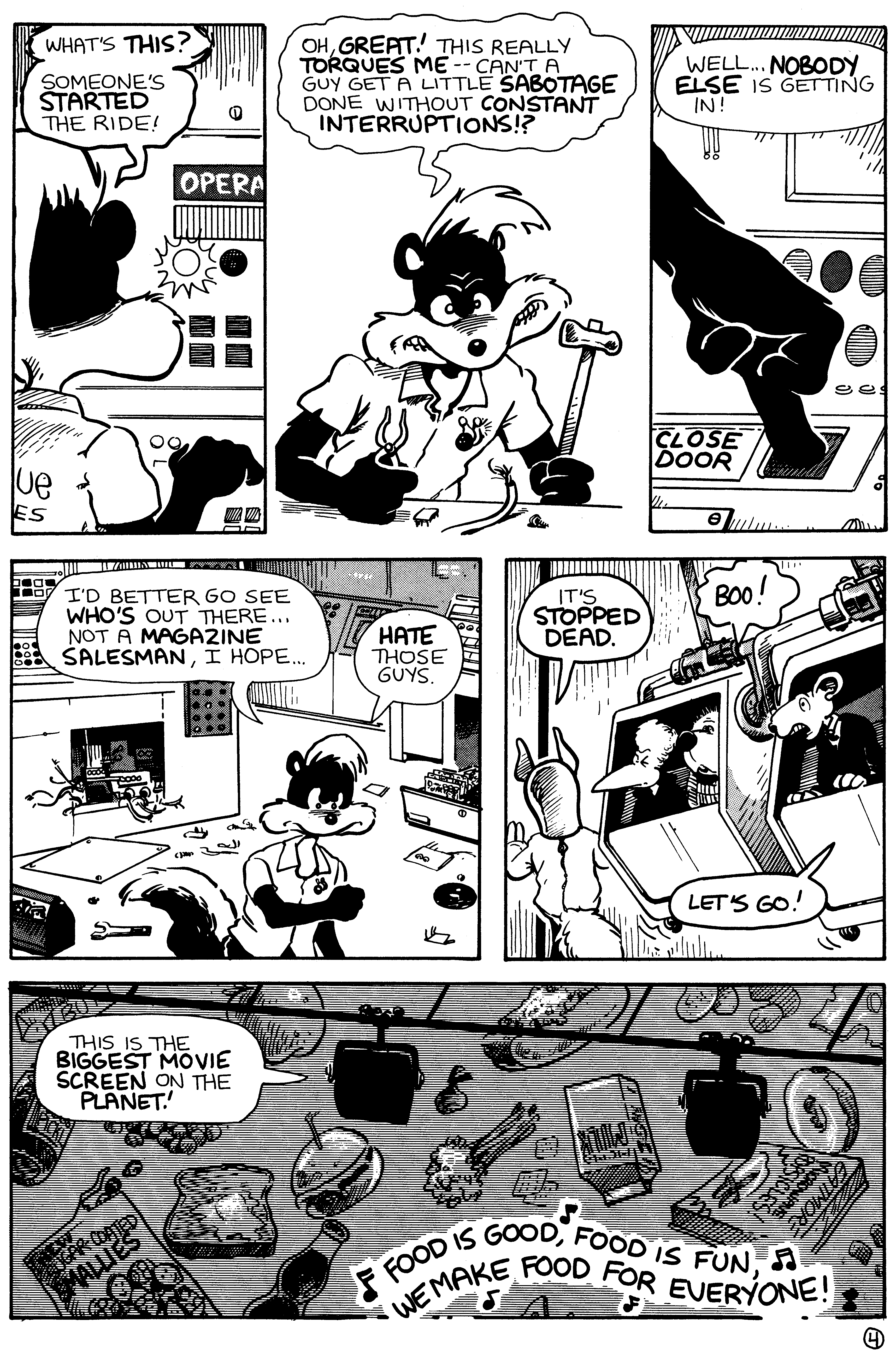 Read online Critters comic -  Issue #46 - 6