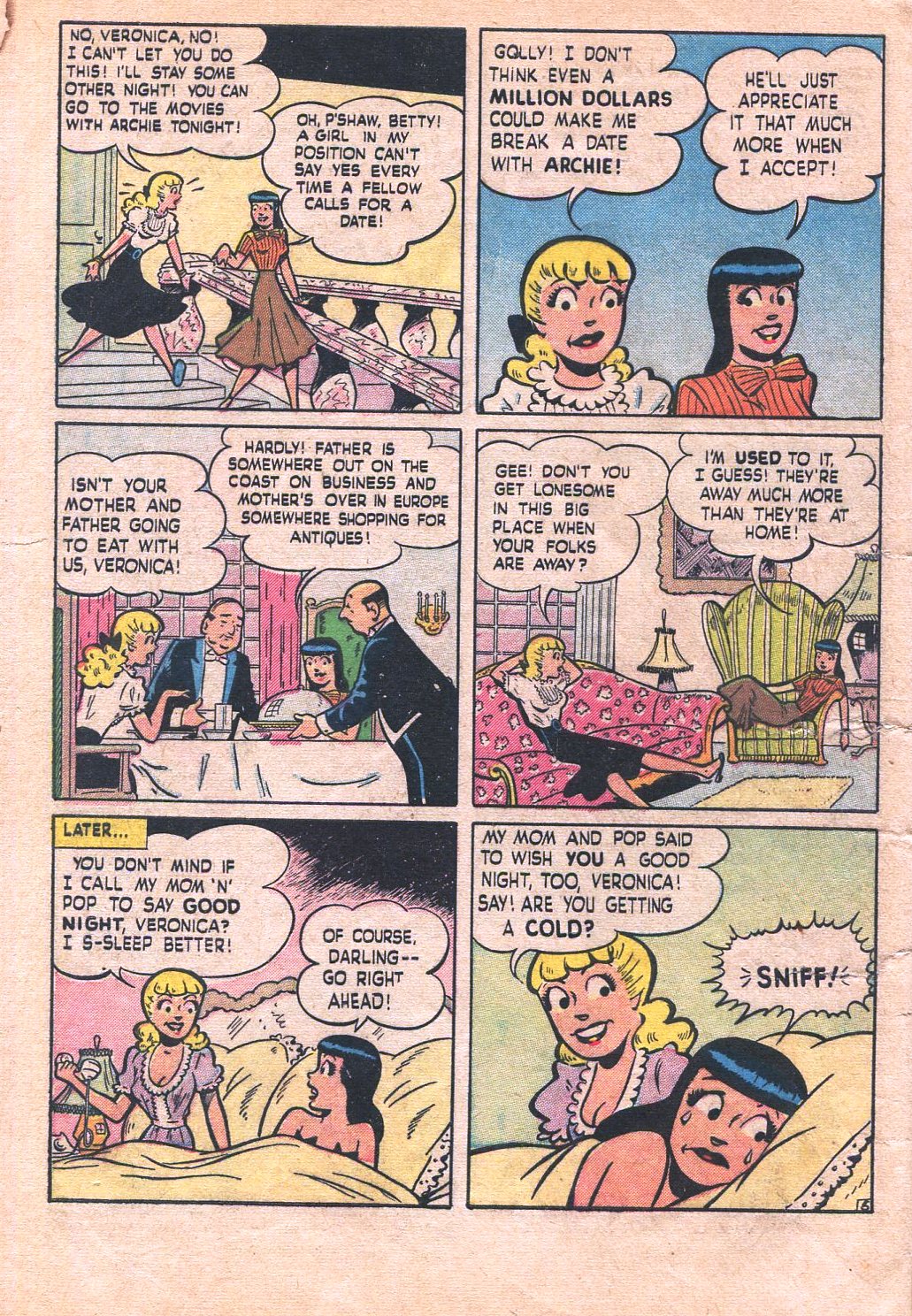 Read online Archie's Girls Betty and Veronica comic -  Issue #1 - 28
