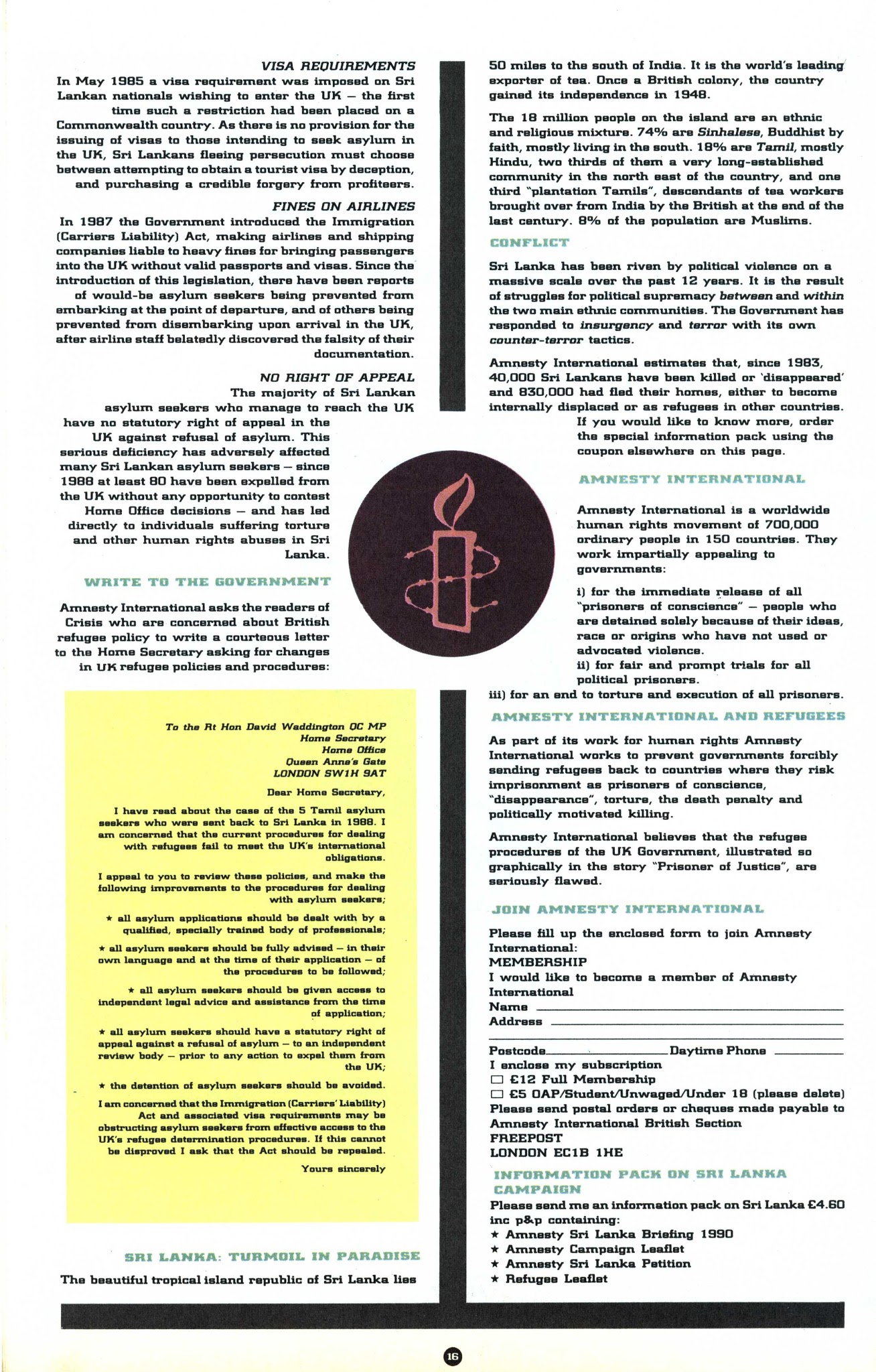 Read online Crisis comic -  Issue #52 - 18