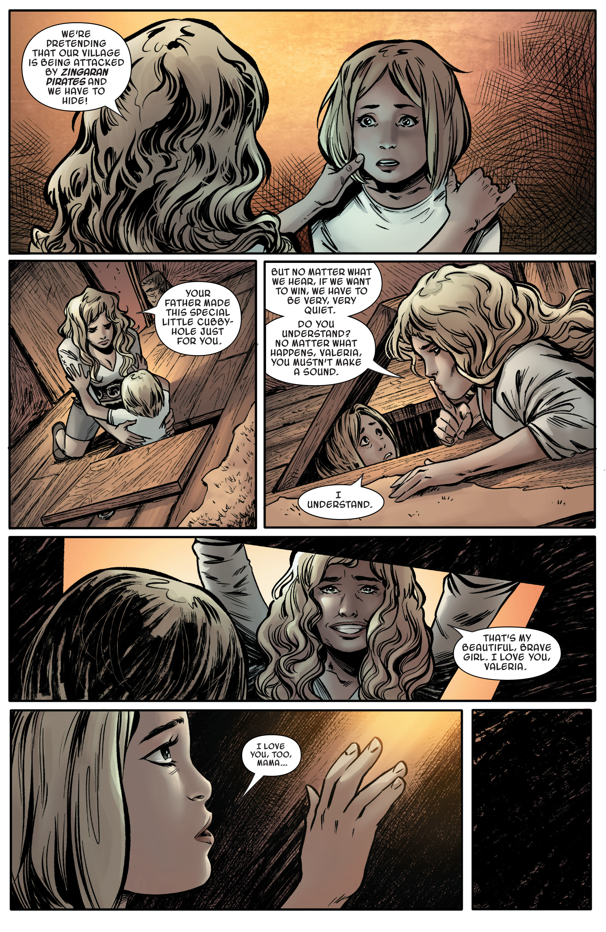 Read online Age of Conan: Valeria comic -  Issue #3 - 11