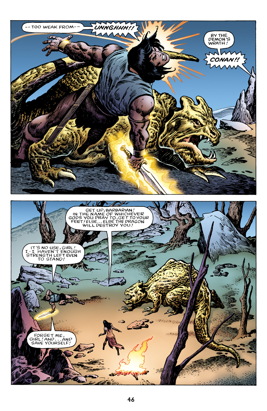 Read online The Chronicles of Conan comic -  Issue # TPB 20 (Part 1) - 47