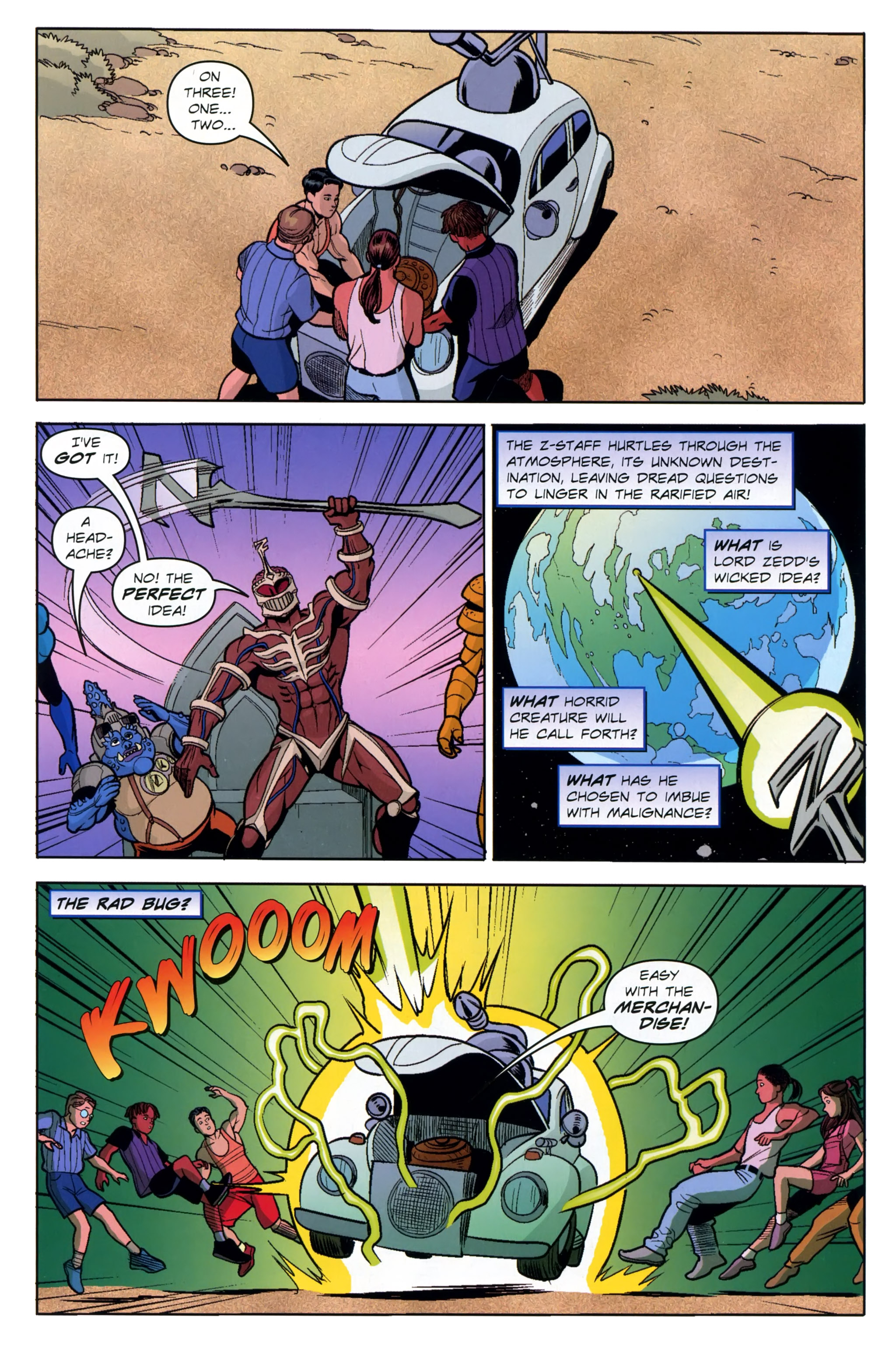 Read online Free Comic Book Day 2014 comic -  Issue # Mighty Morphin Power Rangers - 14