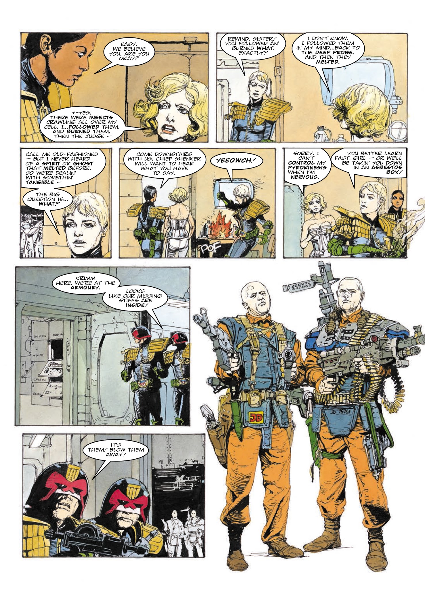 Read online Judge Anderson: The Psi Files comic -  Issue # TPB 4 - 208