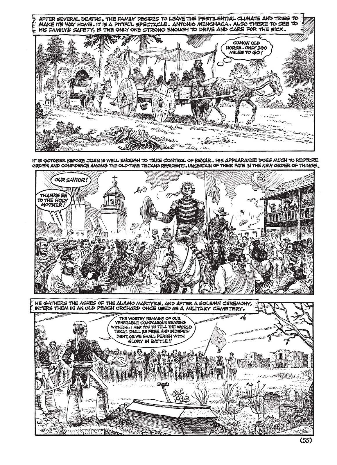 Jack Jackson's American History: Los Tejanos and Lost Cause issue TPB (Part 1) - Page 58