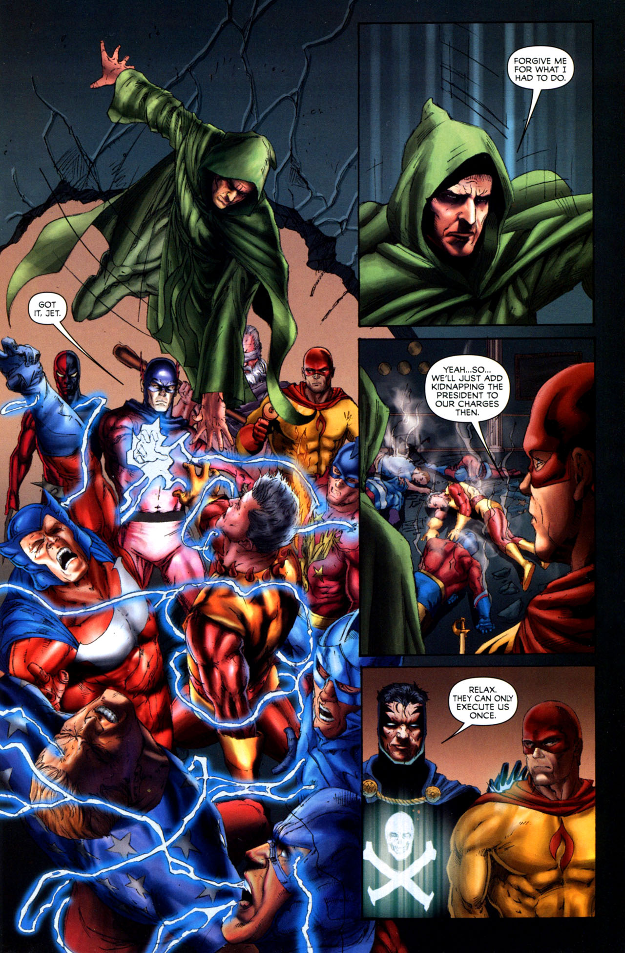 Read online Project Superpowers: Chapter Two comic -  Issue #1 - 9