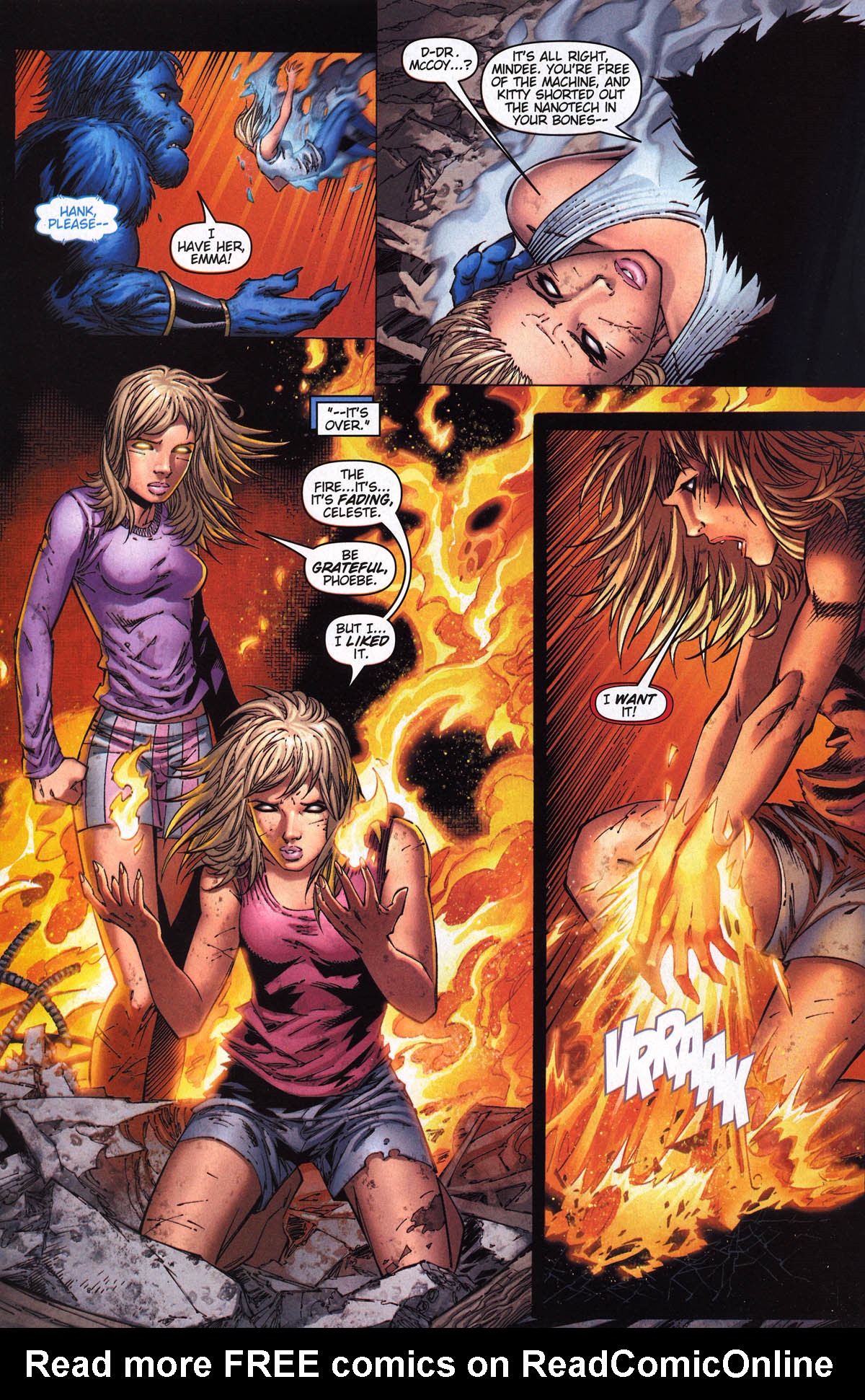 Read online X-Men: Phoenix - Warsong comic -  Issue #5 - 17